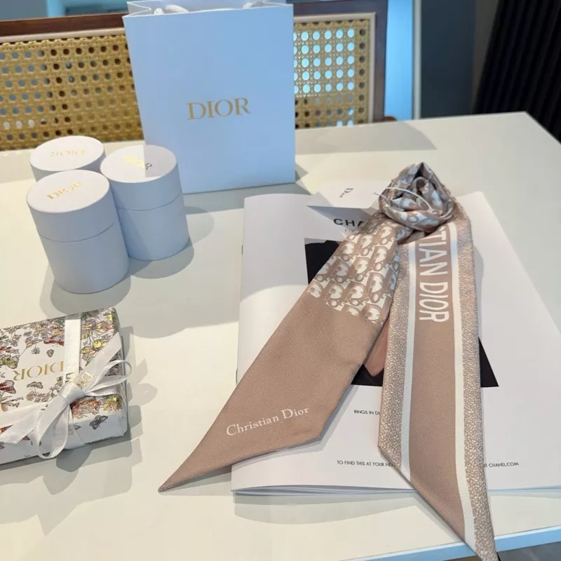 Christian Dior Silk Scarf Classic 7064