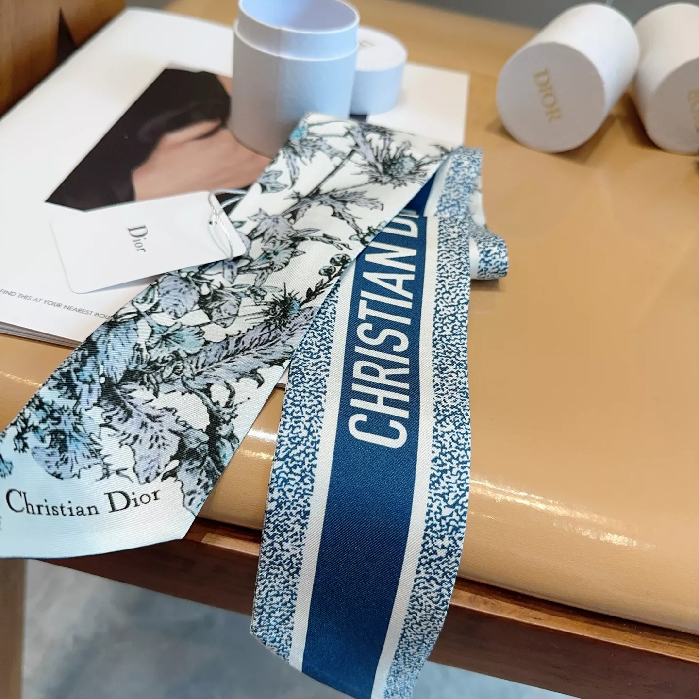 Christian Dior Silk Scarf DailyWear 6258
