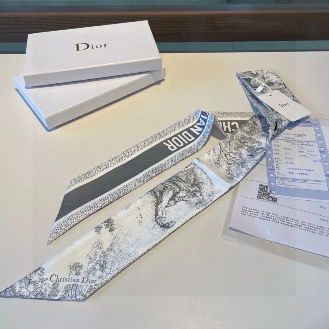 Christian Dior Silk Scarf Refined 2842