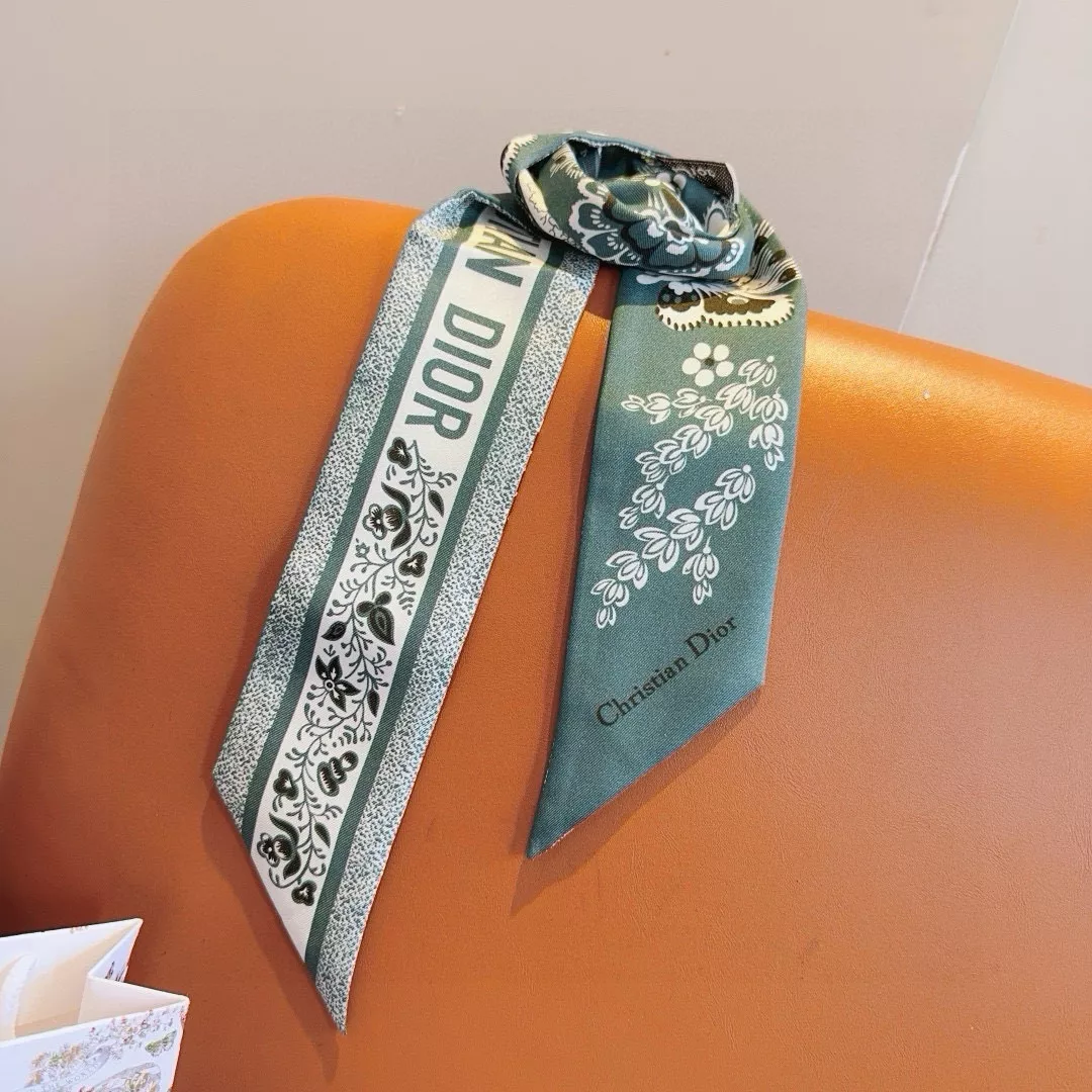 Christian Dior Silk Scarf Reliable 9943