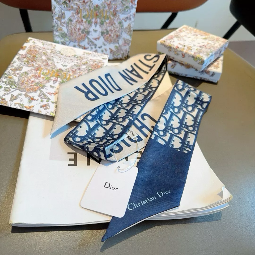 Christian Dior Silk Scarf Unique 8067