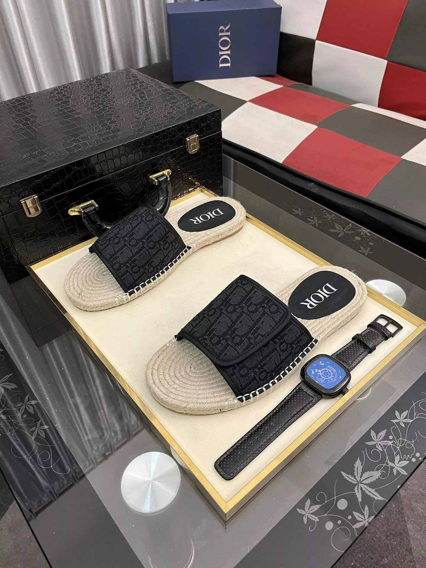 Christian Dior Slippers For Men Cozy 8147