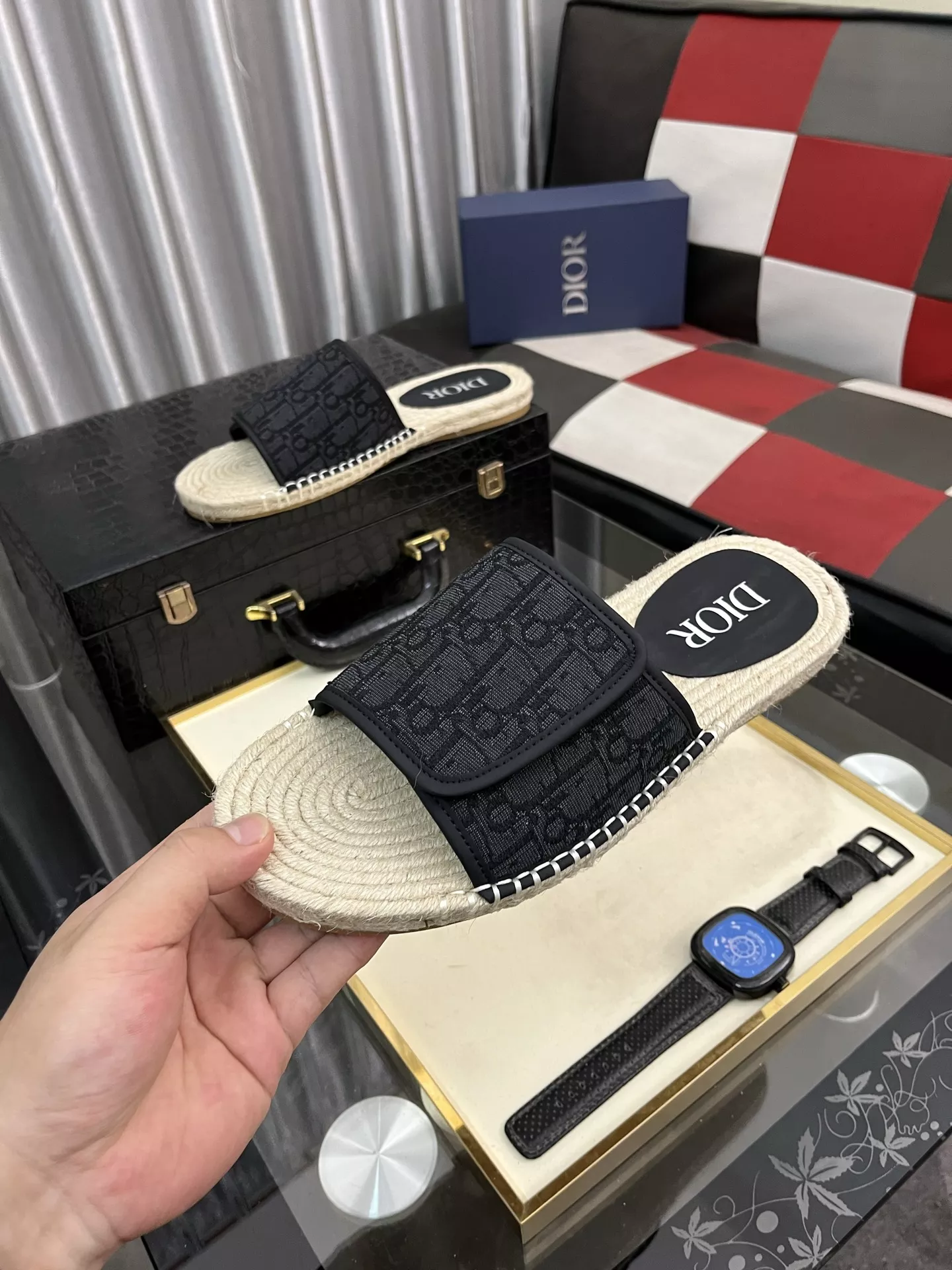 Christian Dior Slippers For Men Cozy 8147