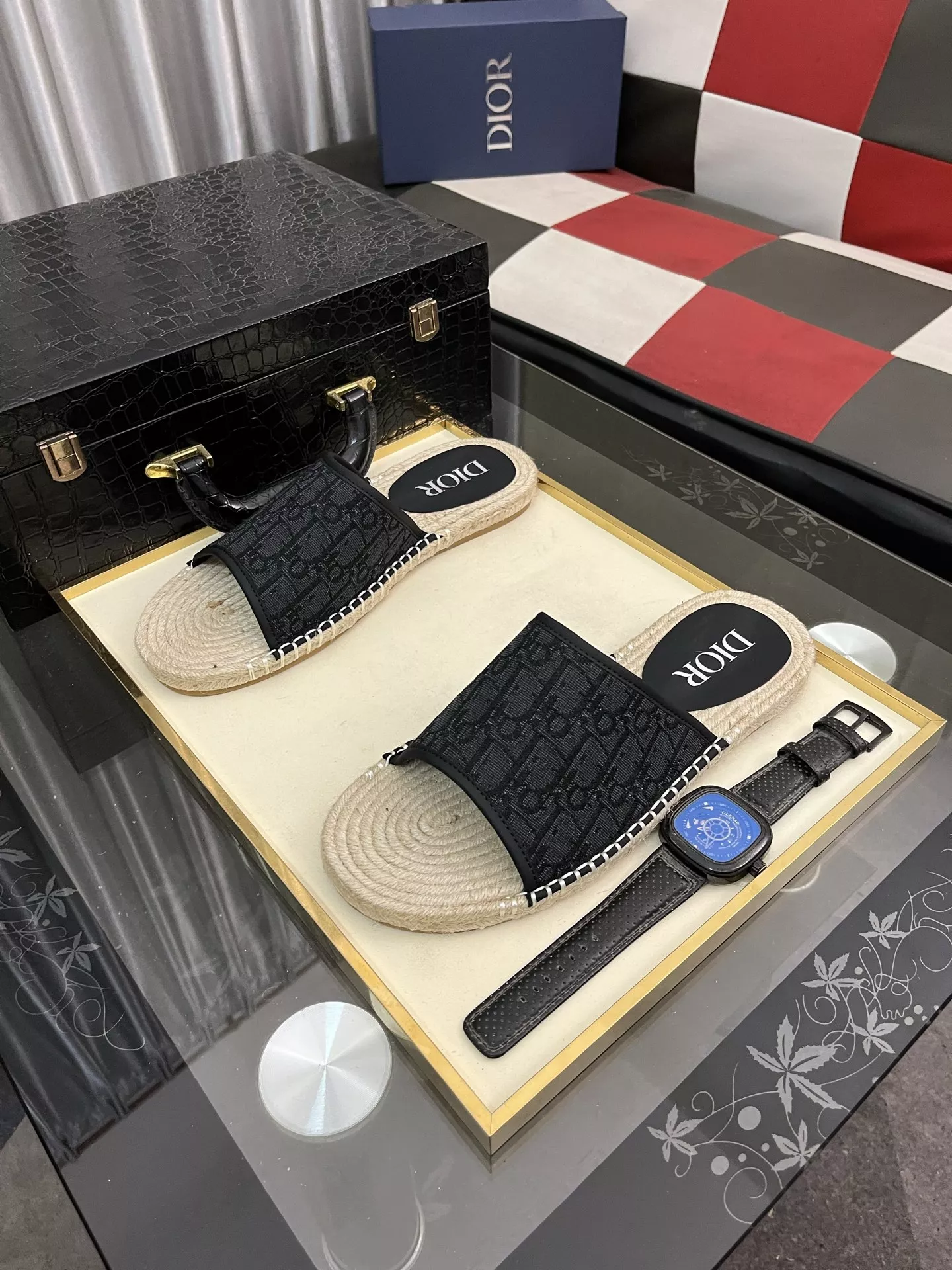 Christian Dior Slippers For Men Fashionable 1456