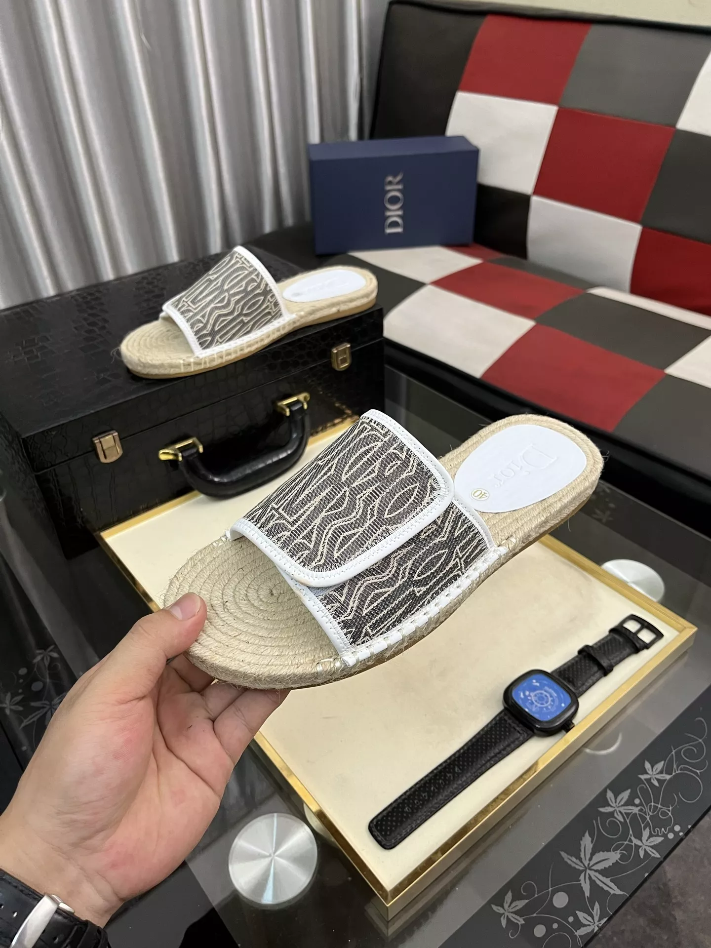 Christian Dior Slippers For Men Modern 7551