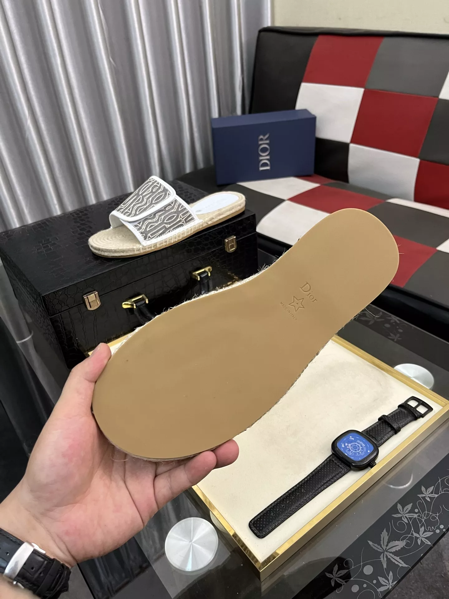Christian Dior Slippers For Men Modern 7551