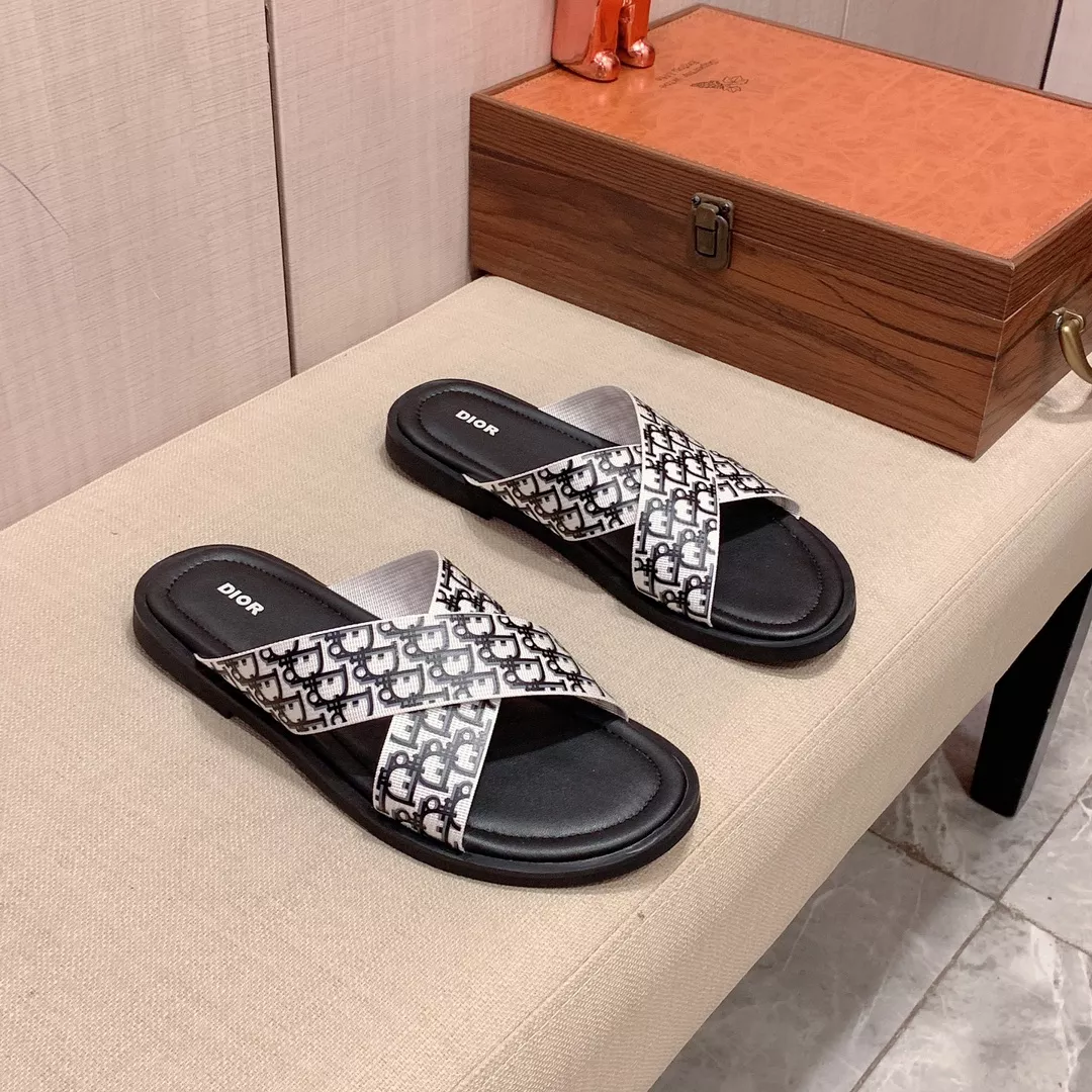 Christian Dior Slippers For Men Sophisticated 4330