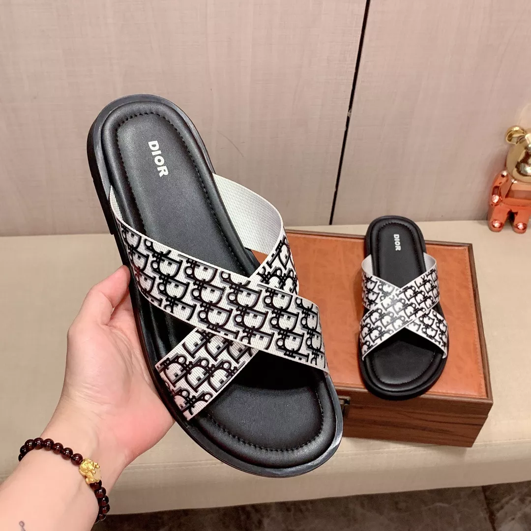 Christian Dior Slippers For Men Sophisticated 4330
