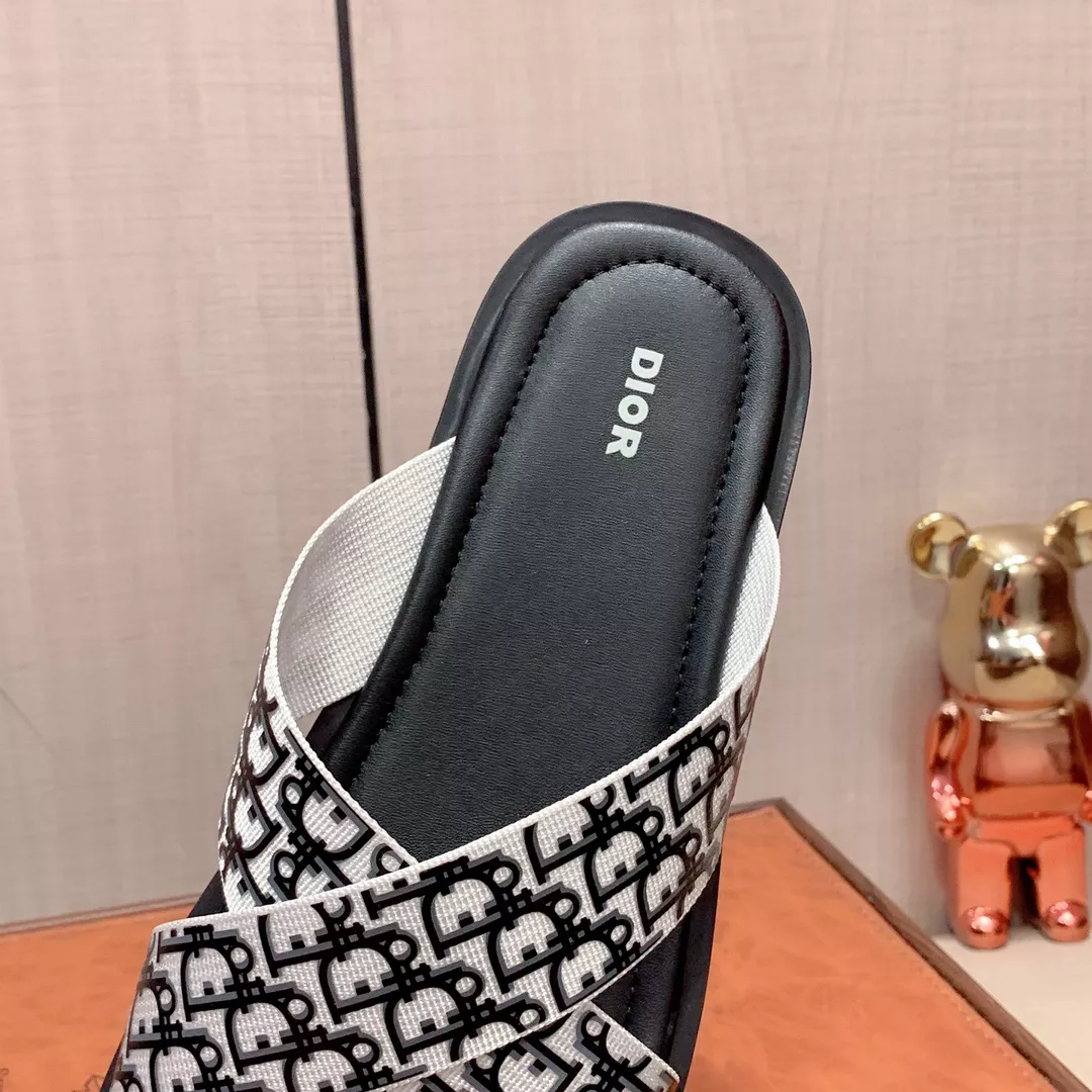 Christian Dior Slippers For Men Sophisticated 4330