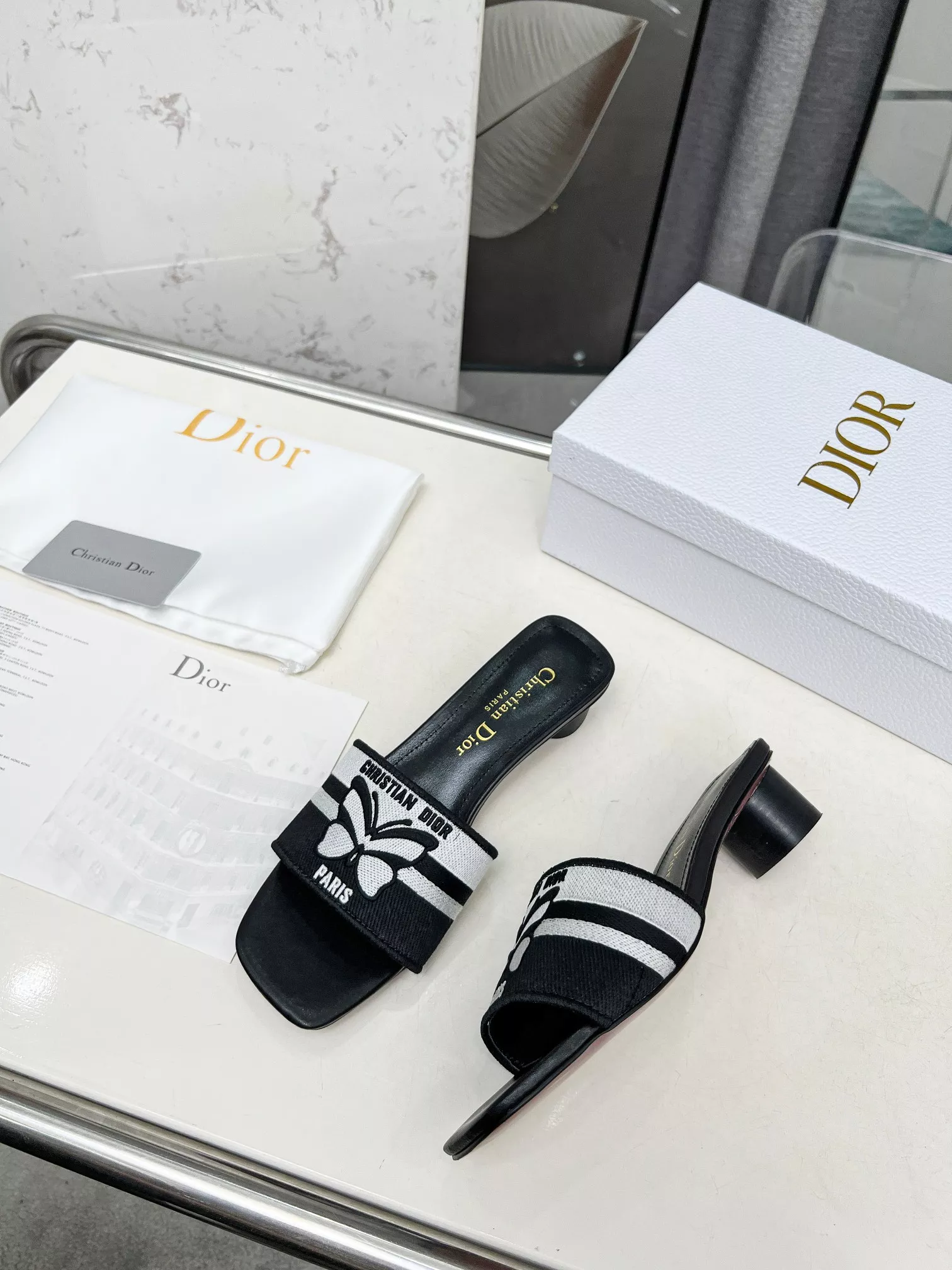 Christian Dior Slippers For Women Affordable 6802