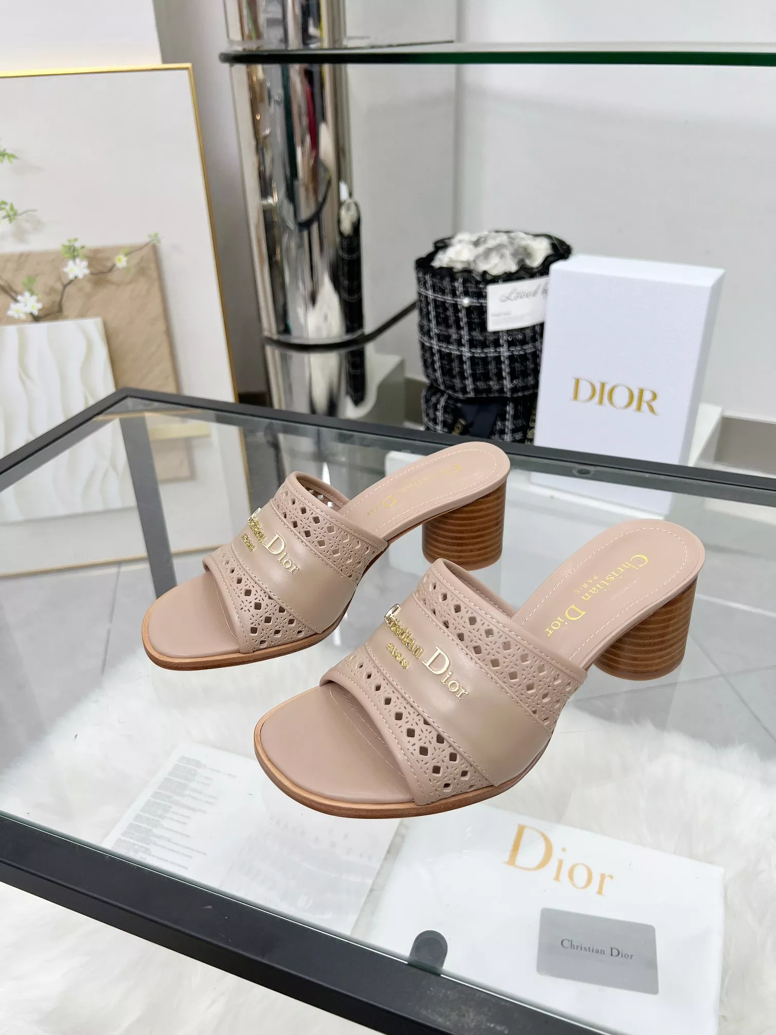 Christian Dior Slippers For Women Breathable 5542