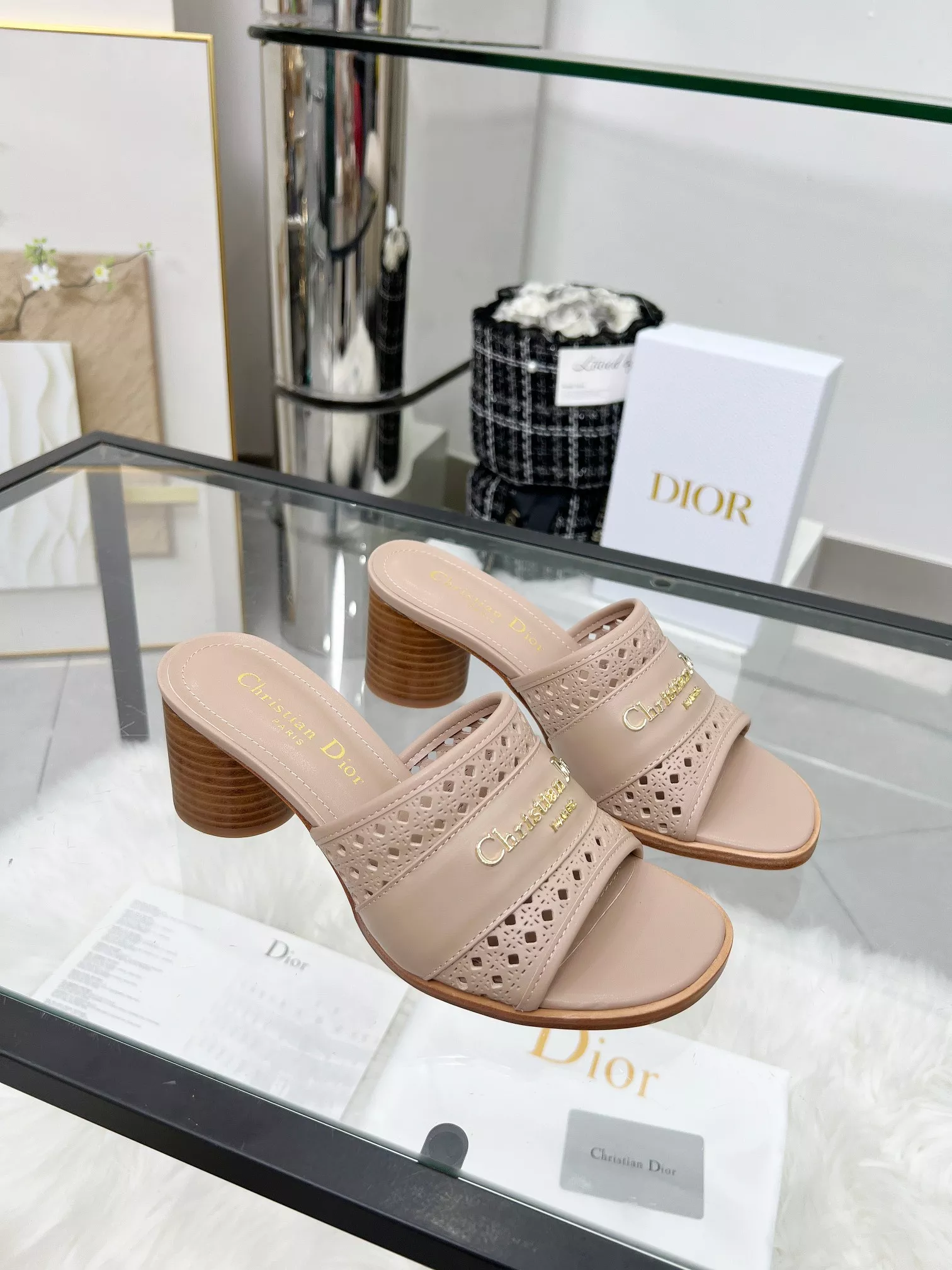 Christian Dior Slippers For Women Breathable 5542