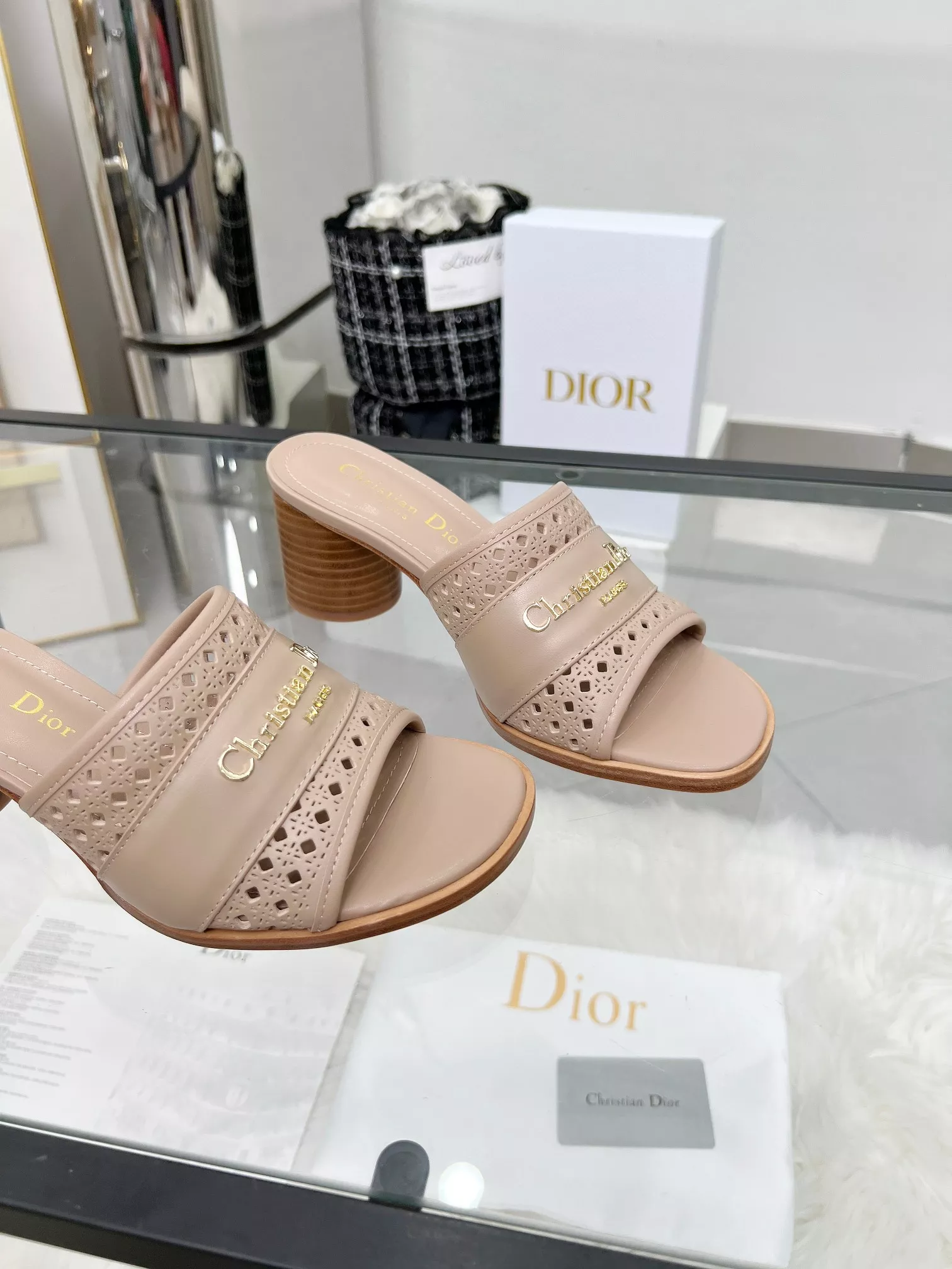 Christian Dior Slippers For Women Breathable 5542