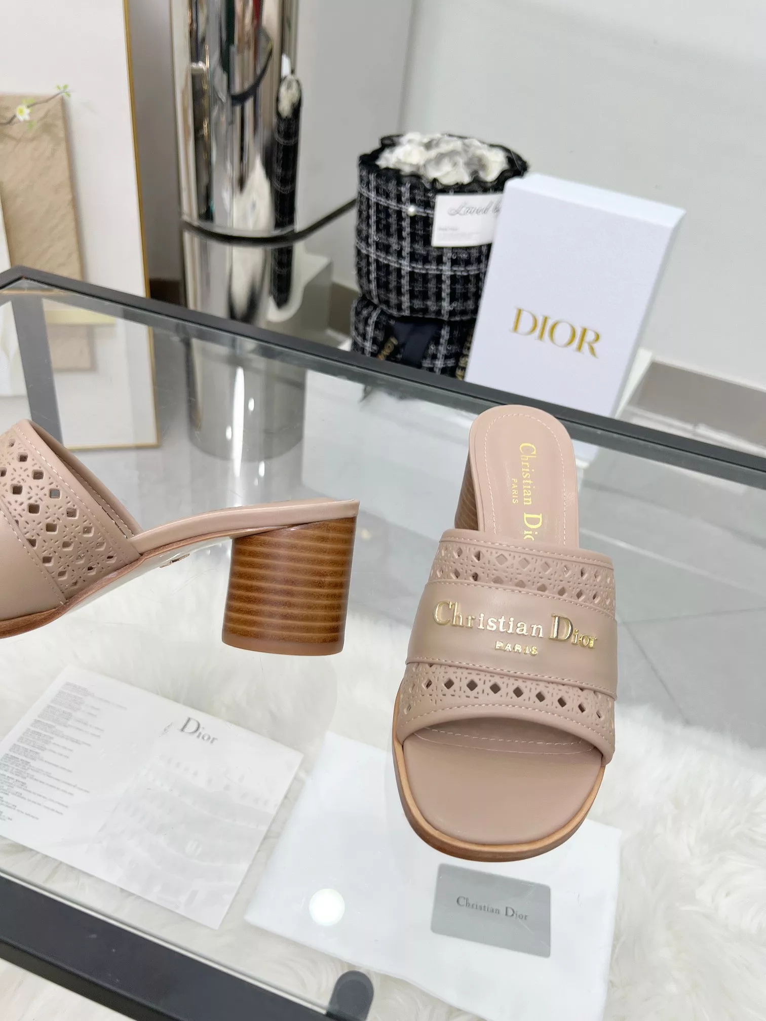Christian Dior Slippers For Women Breathable 5542
