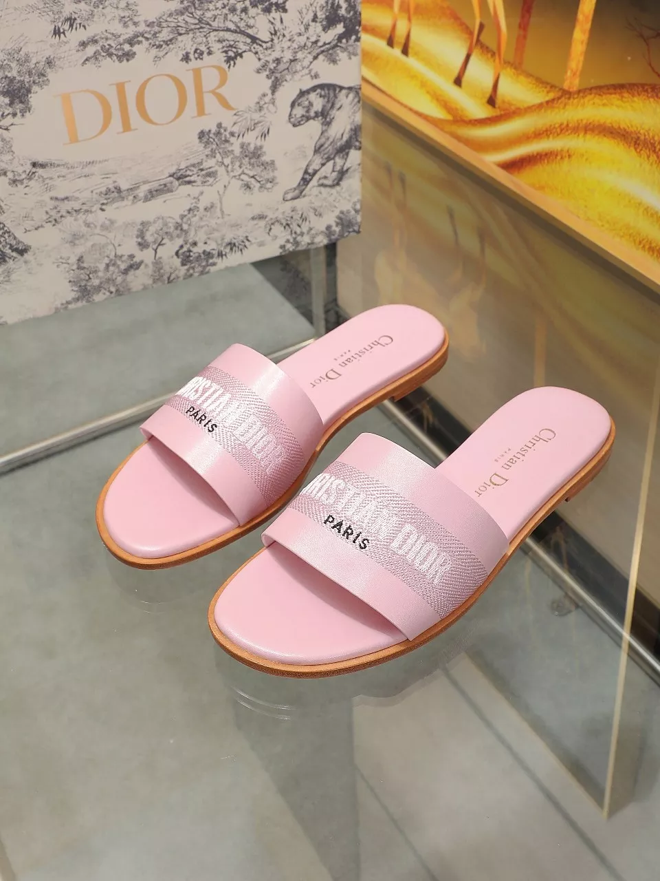 Christian Dior Slippers For Women Bright 8392