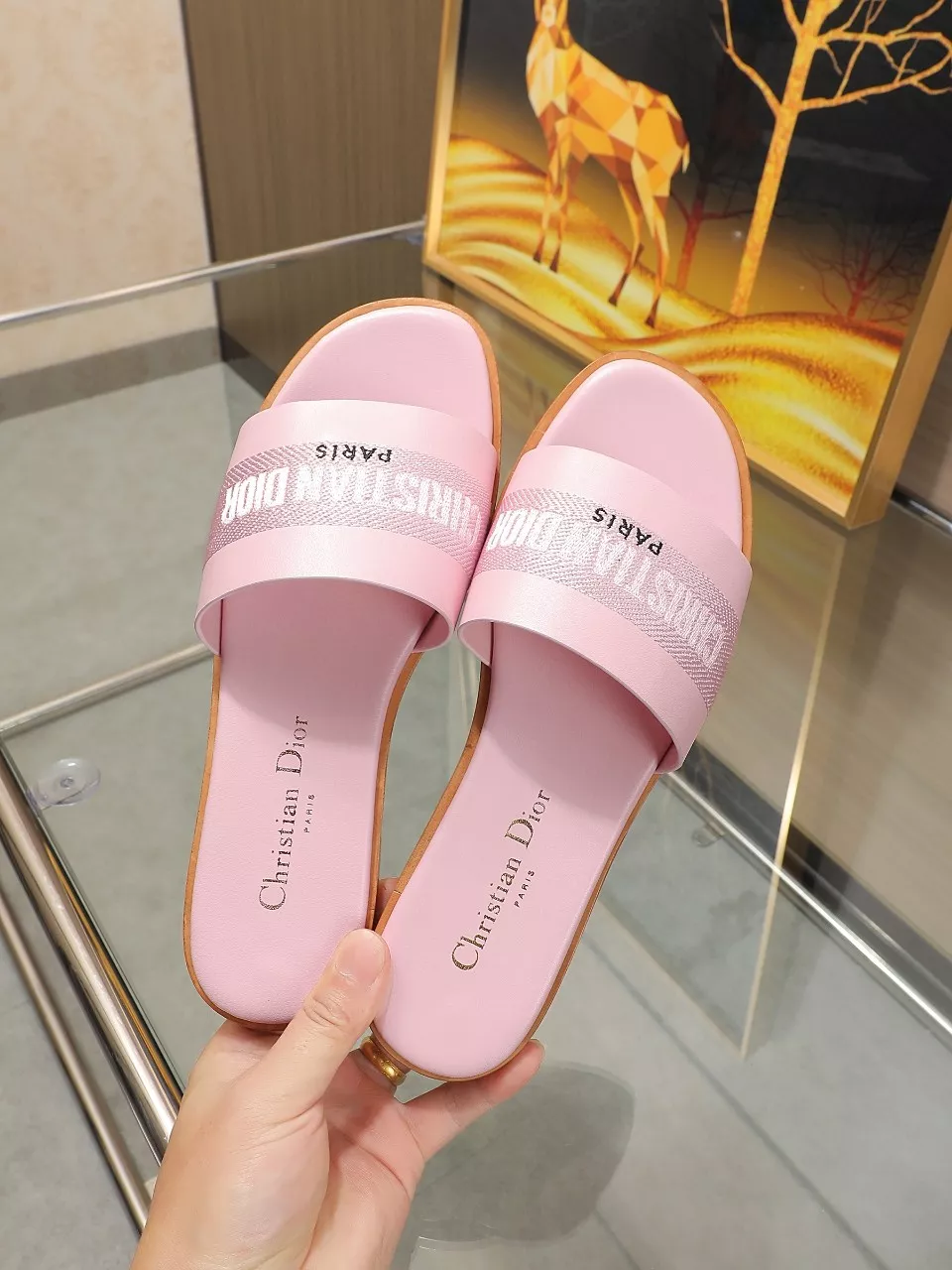 Christian Dior Slippers For Women Bright 8392