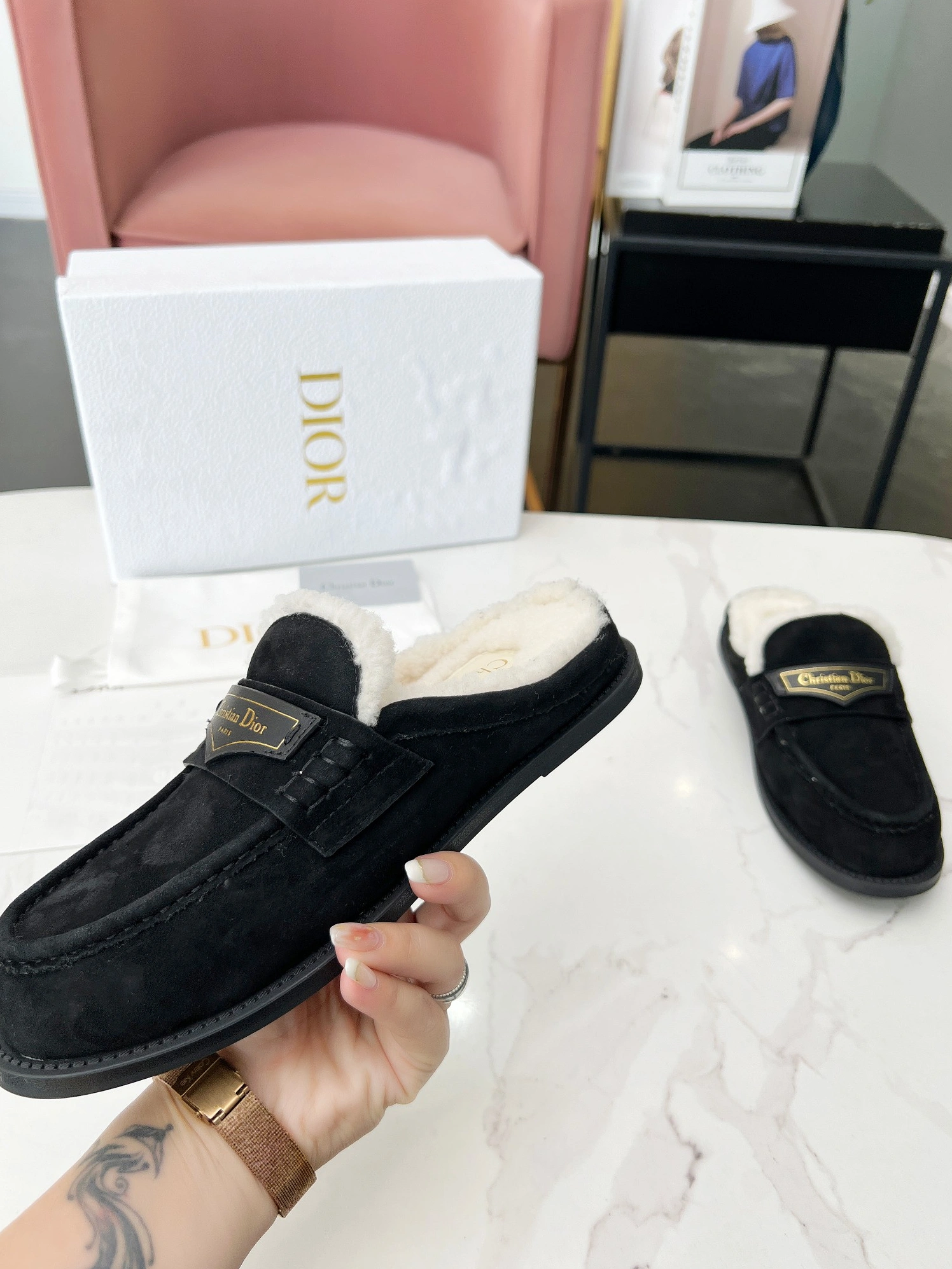 Christian Dior Slippers For Women Classic 7227