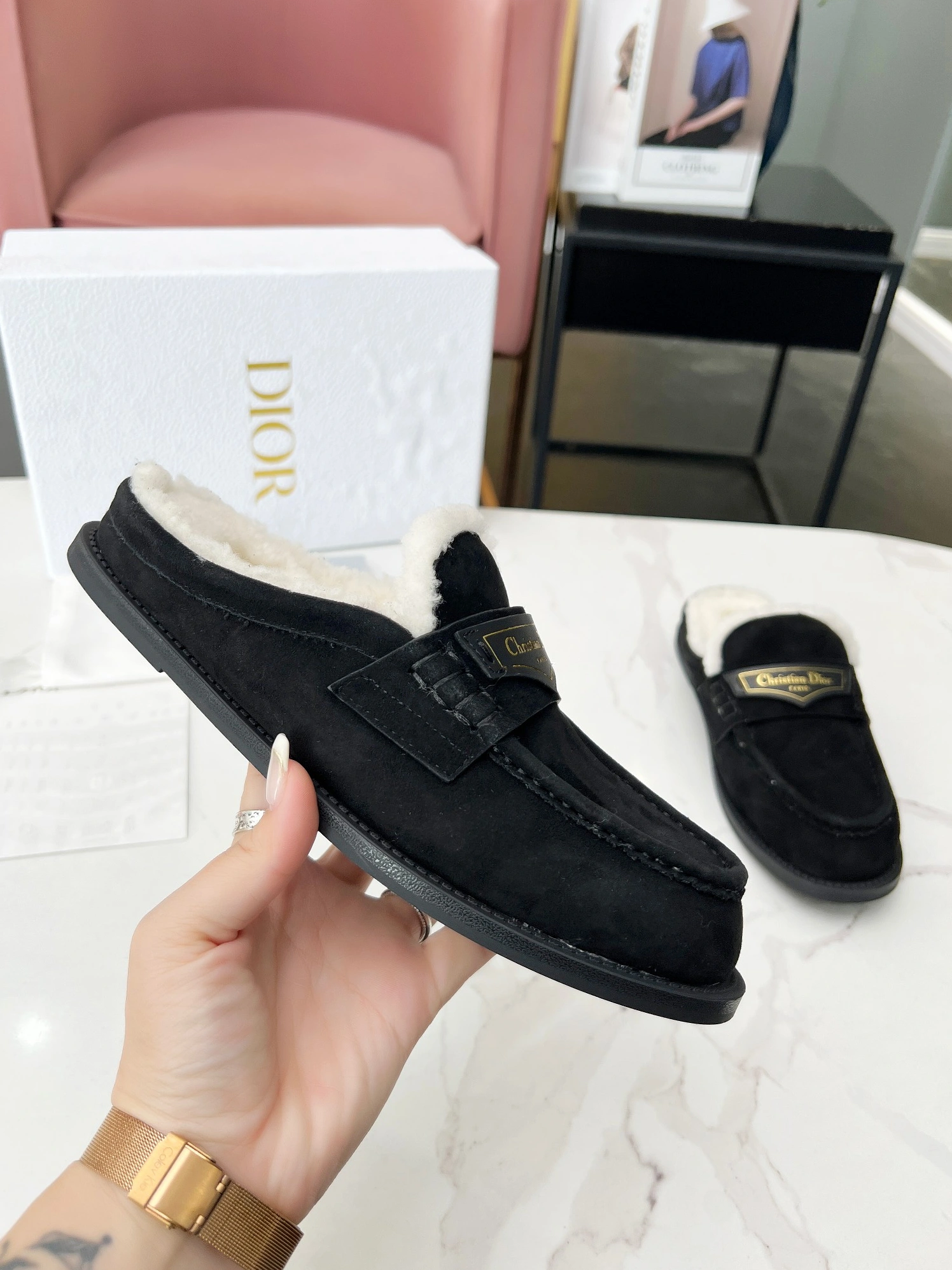 Christian Dior Slippers For Women Classic 7227