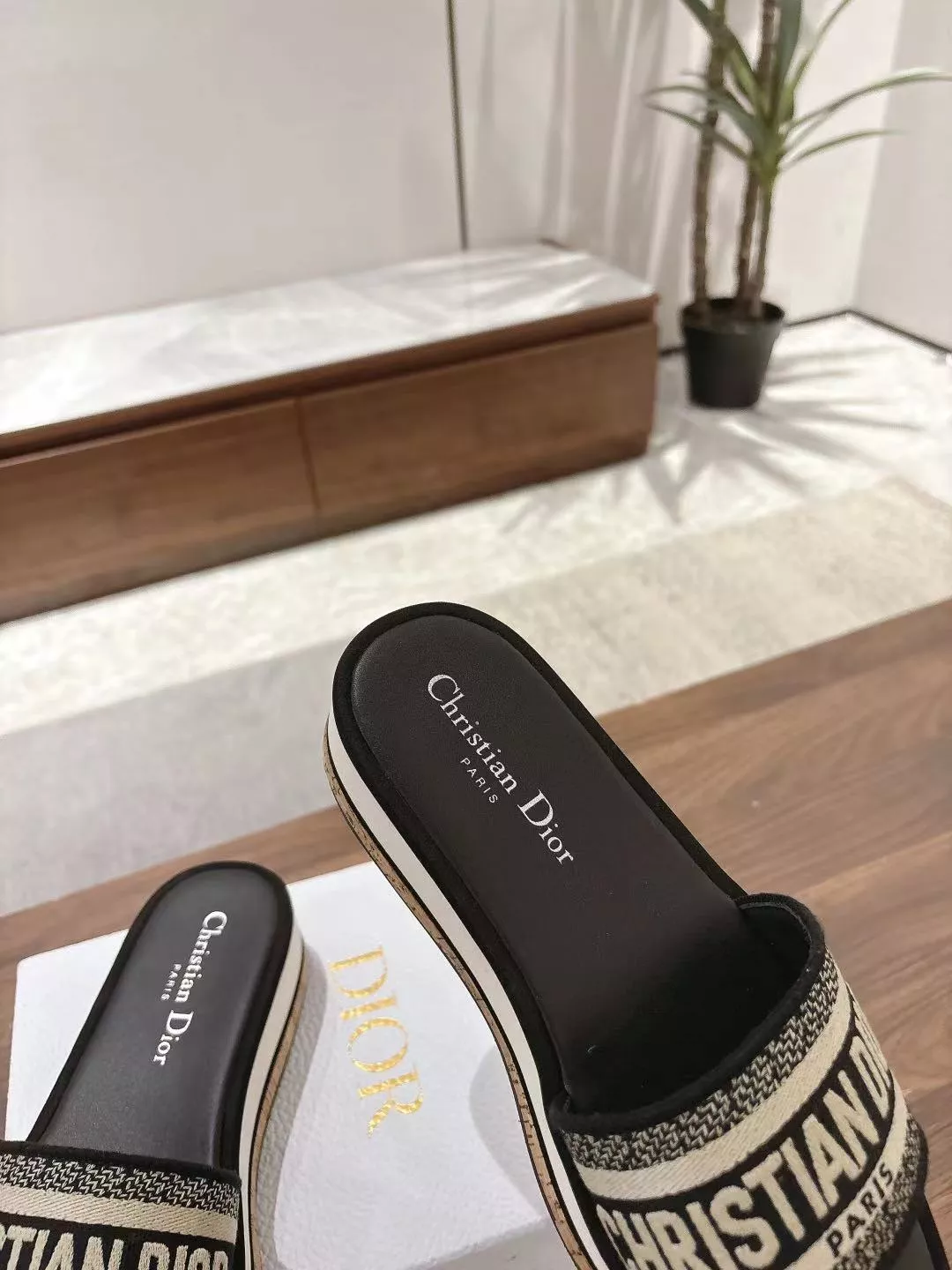 Christian Dior Slippers For Women Compact 1119