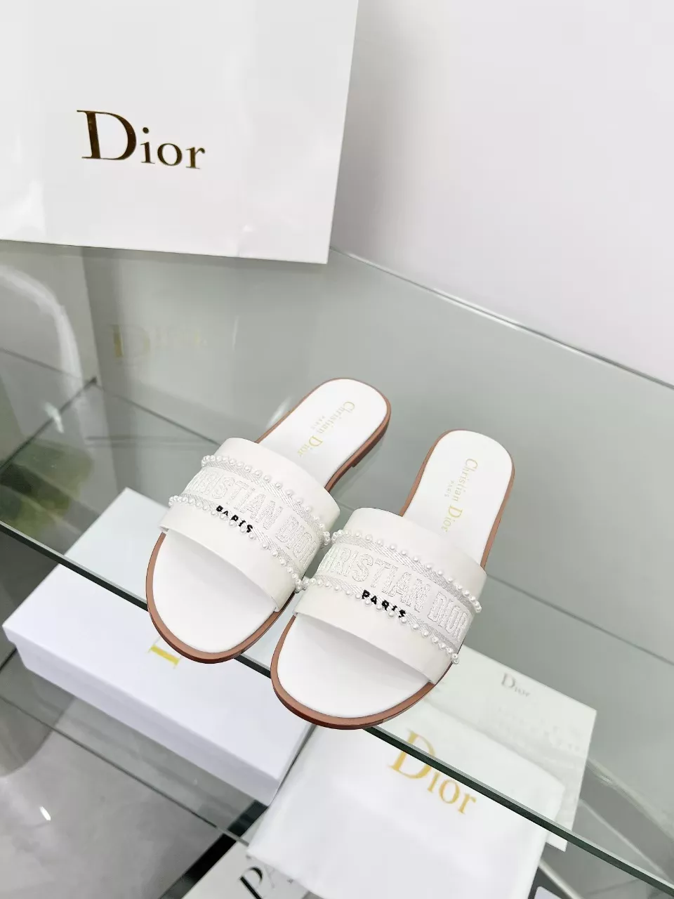Christian Dior Slippers For Women Compact 2979
