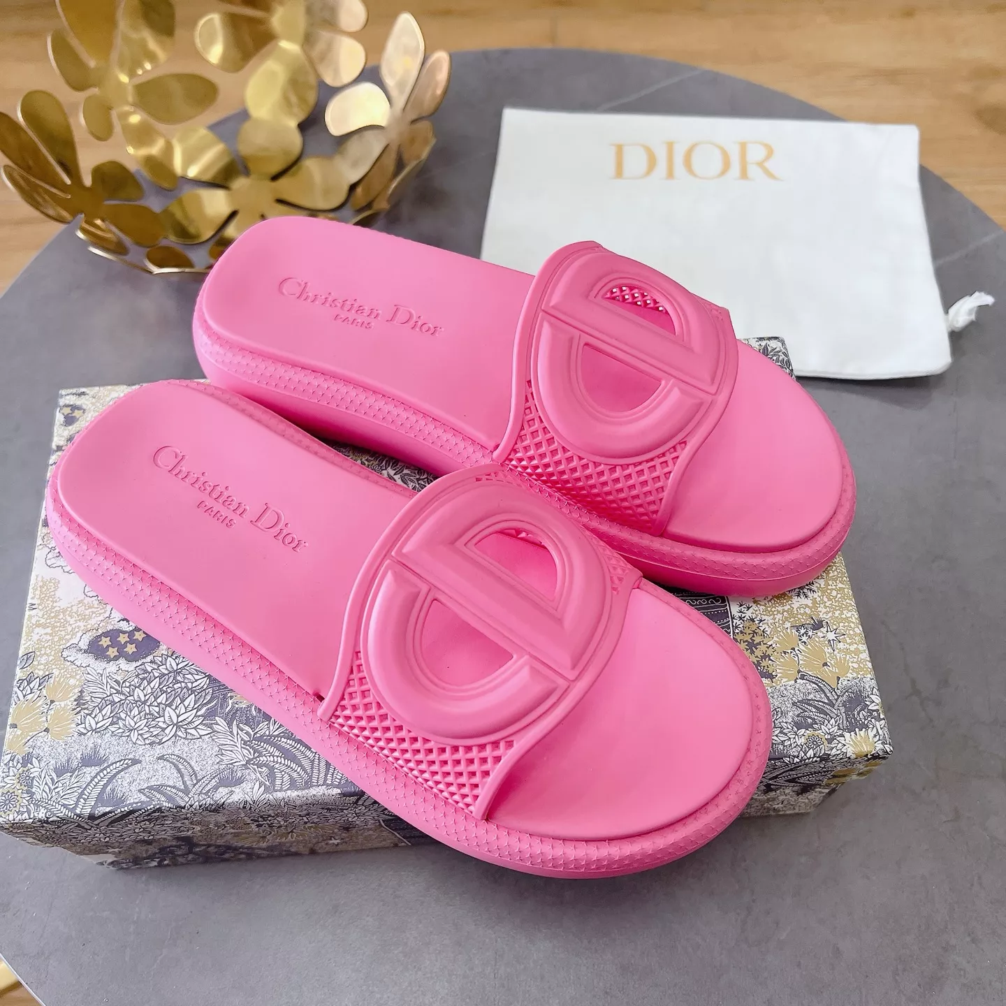 Christian Dior Slippers For Women Durable 5909