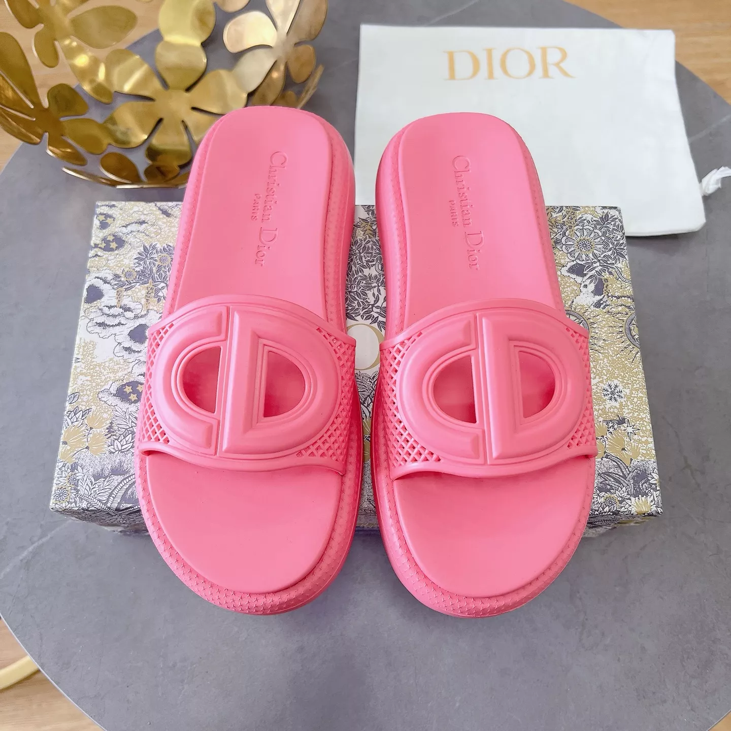 Christian Dior Slippers For Women Durable 5909