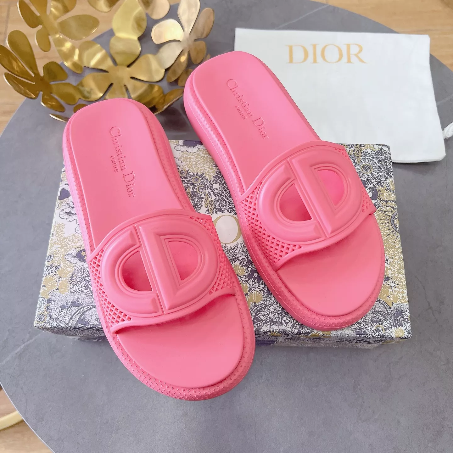 Christian Dior Slippers For Women Durable 5909