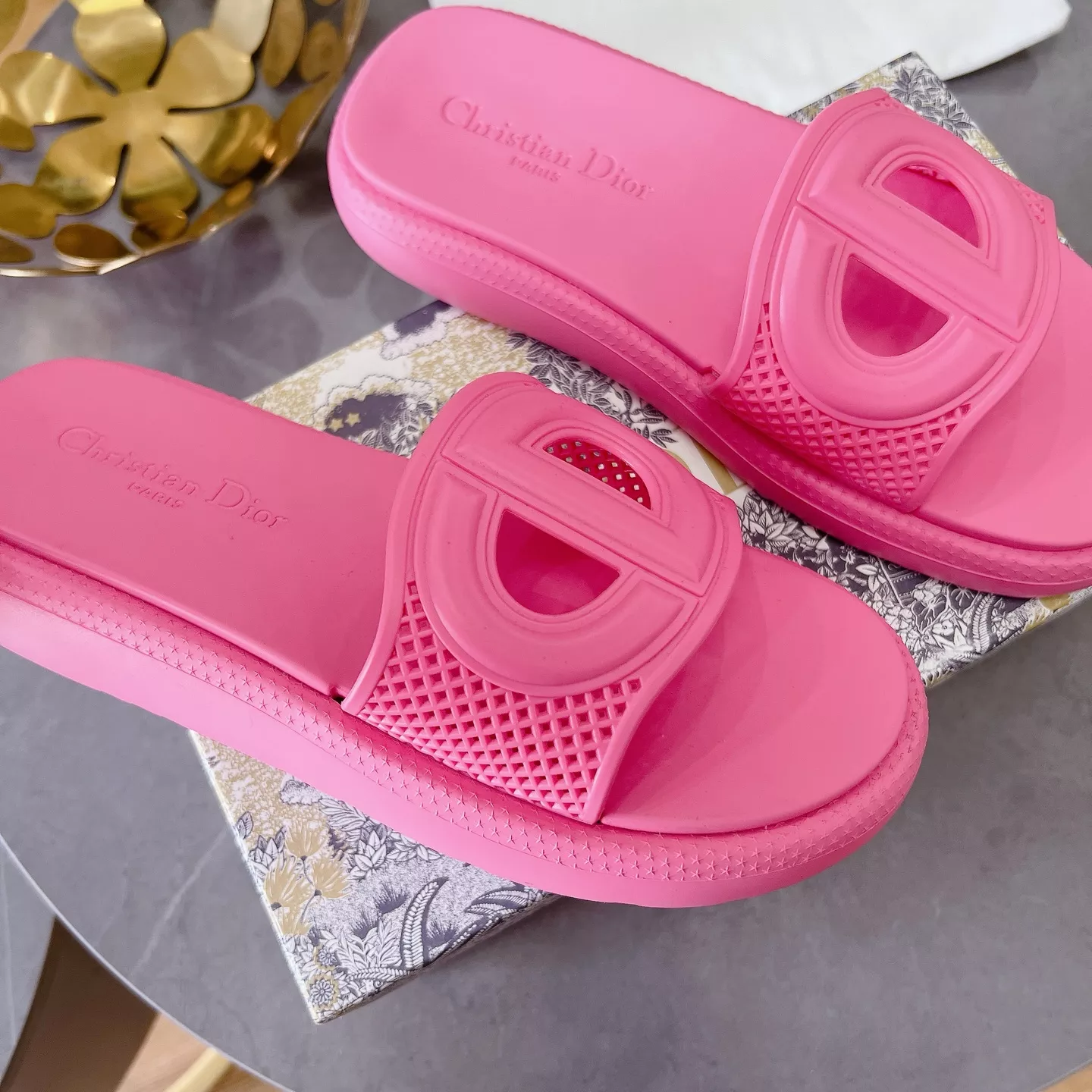 Christian Dior Slippers For Women Durable 5909