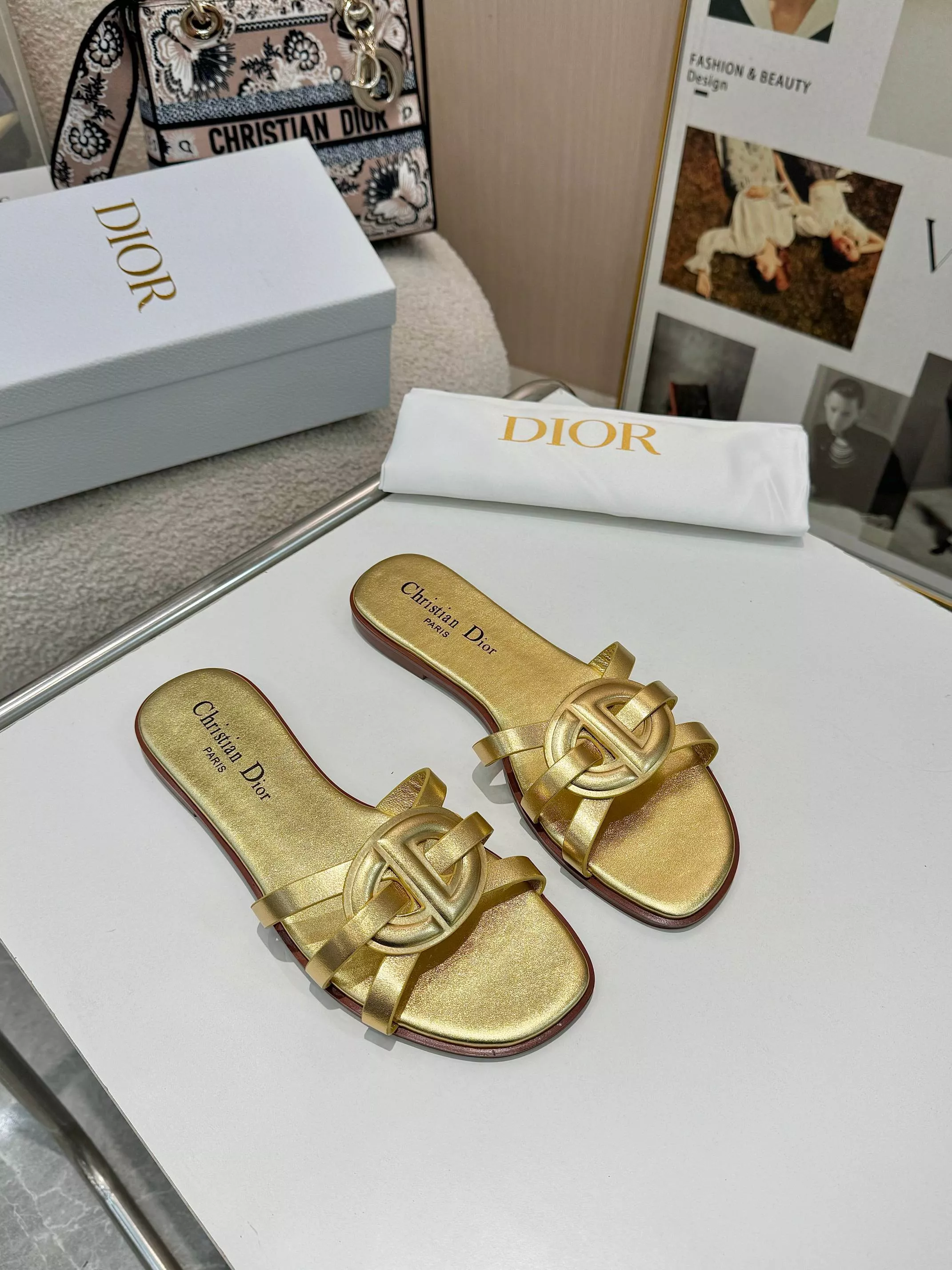 Christian Dior Slippers For Women Durable 8788