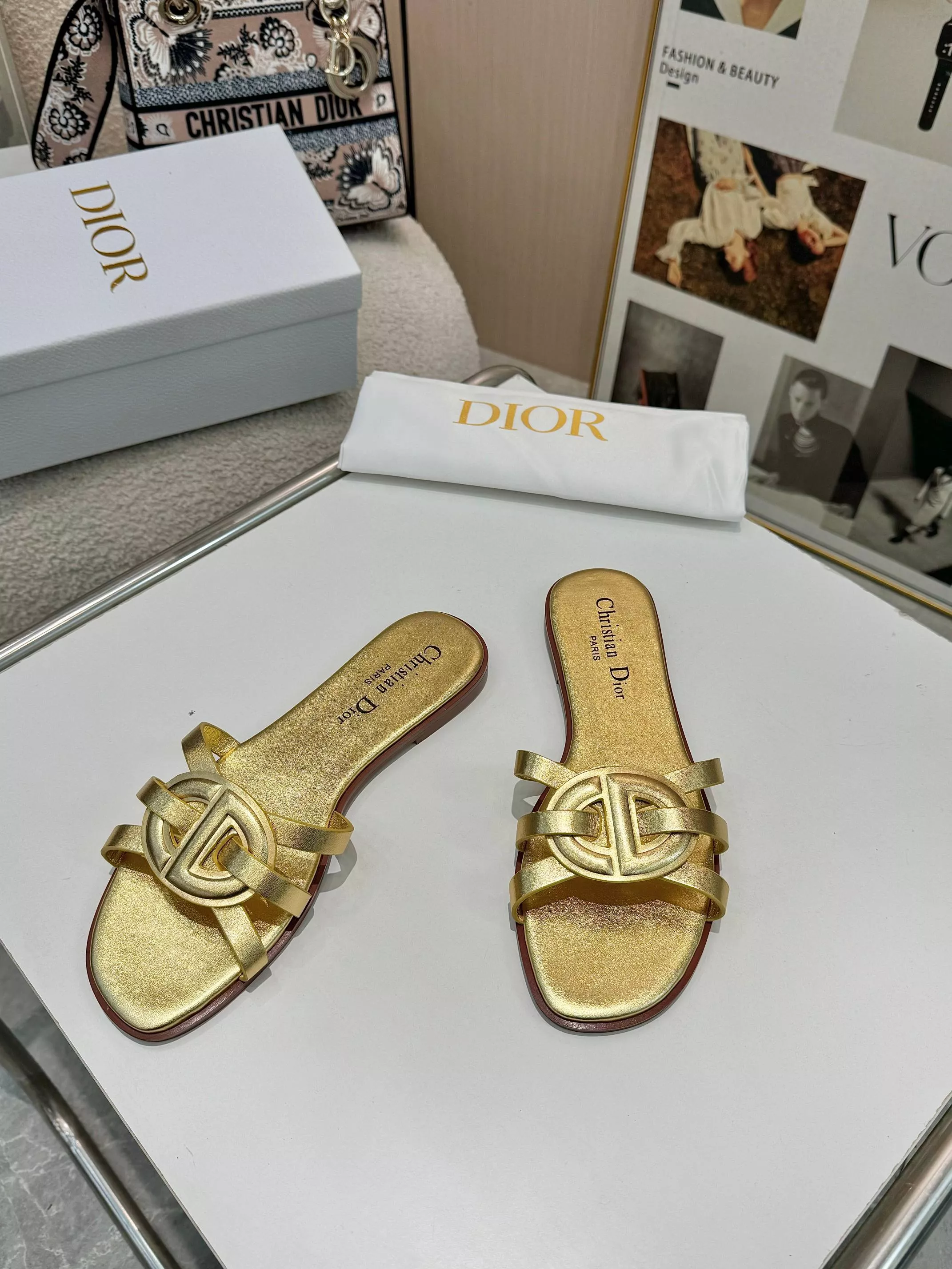 Christian Dior Slippers For Women Durable 8788