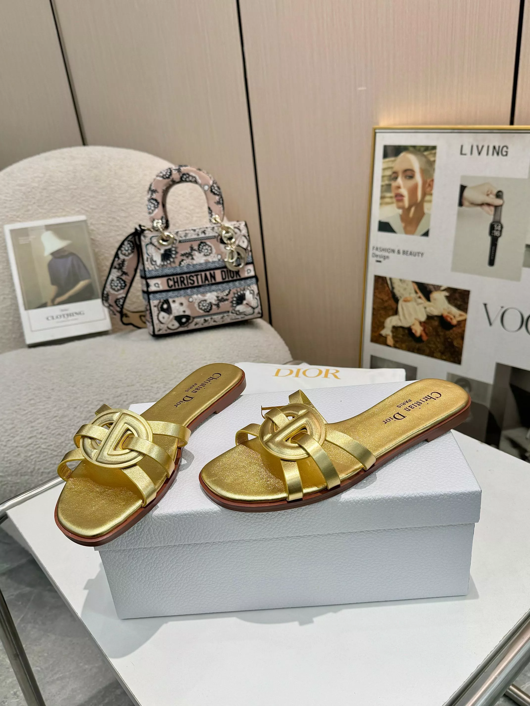 Christian Dior Slippers For Women Durable 8788