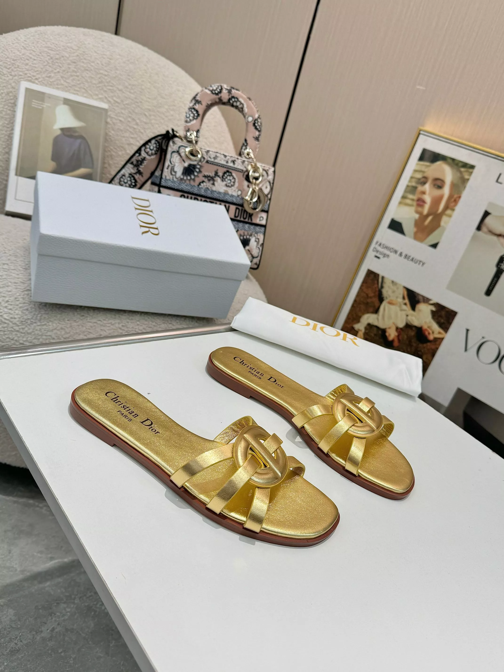 Christian Dior Slippers For Women Durable 8788