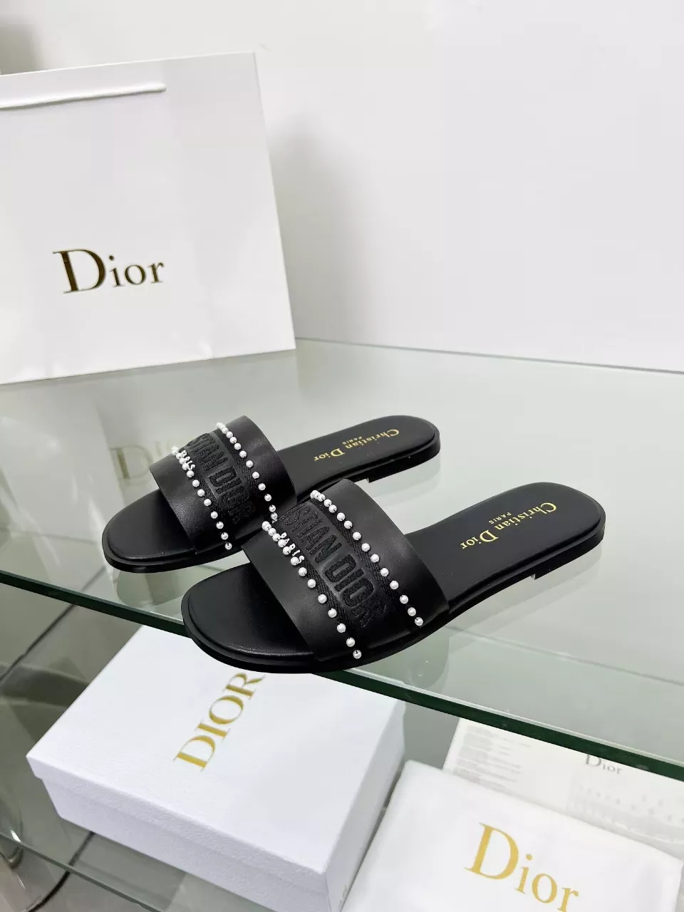 Christian Dior Slippers For Women Elegant 2607