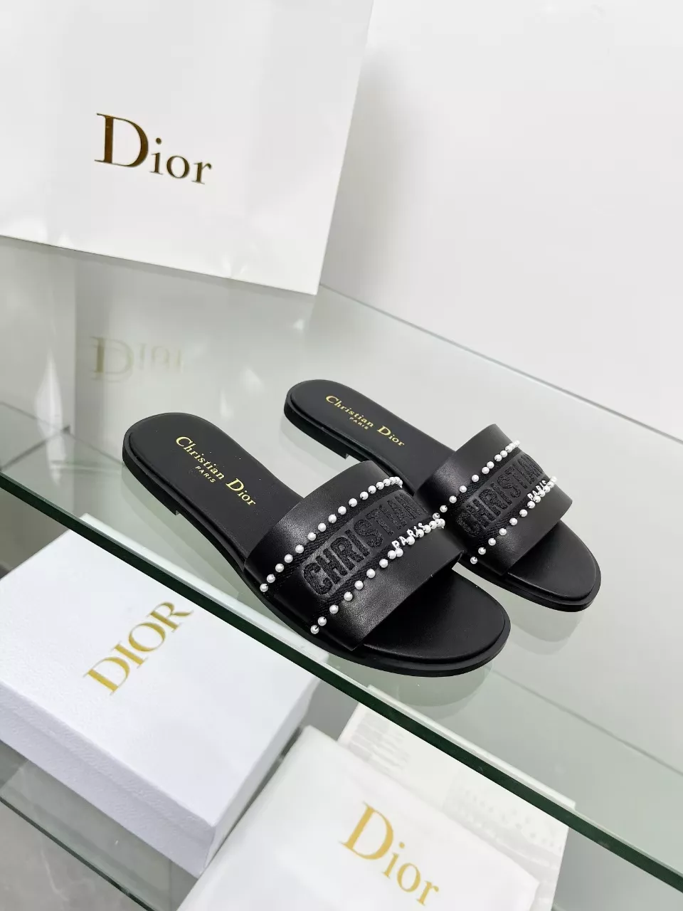Christian Dior Slippers For Women Elegant 2607
