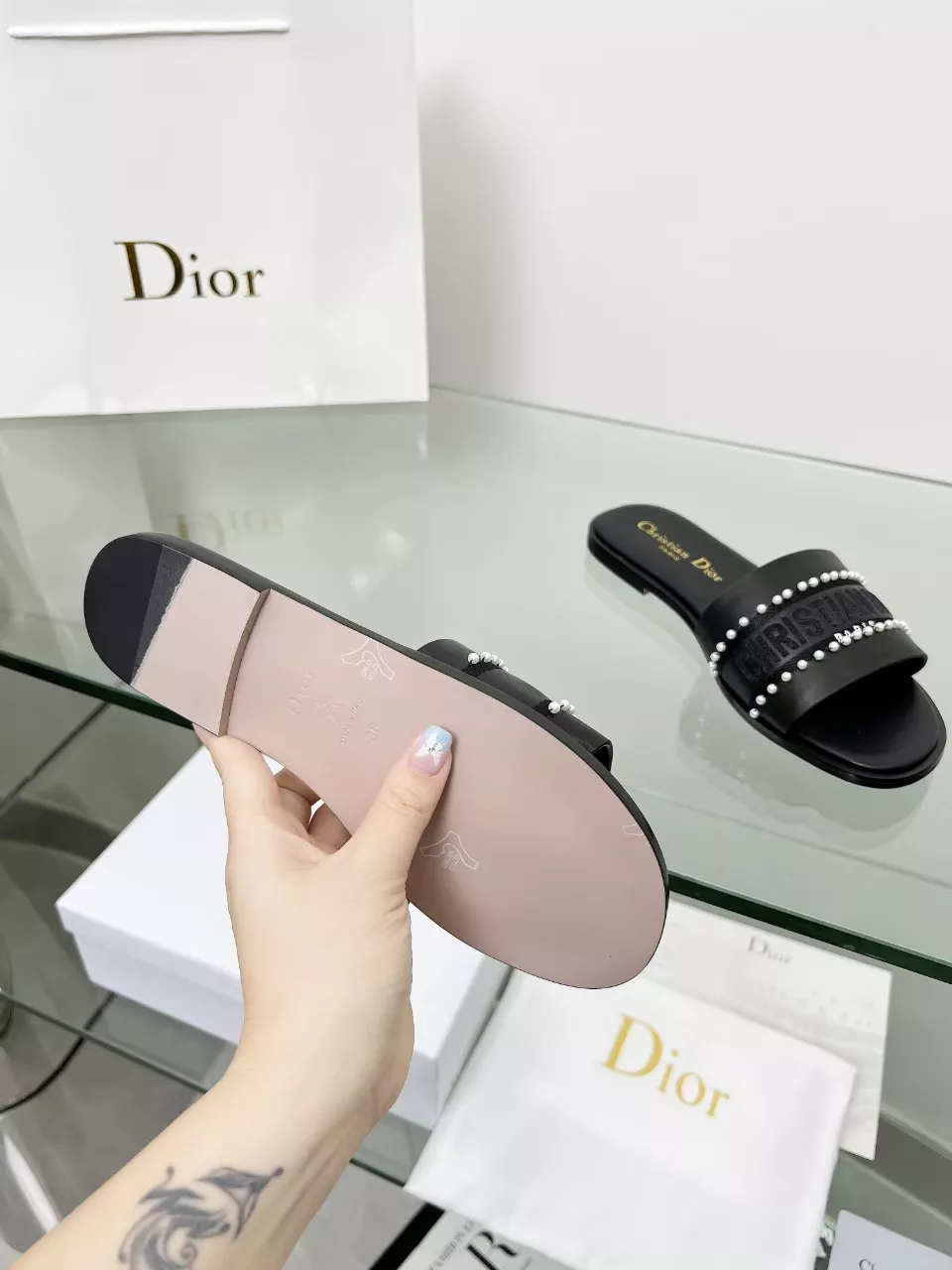 Christian Dior Slippers For Women Elegant 2607