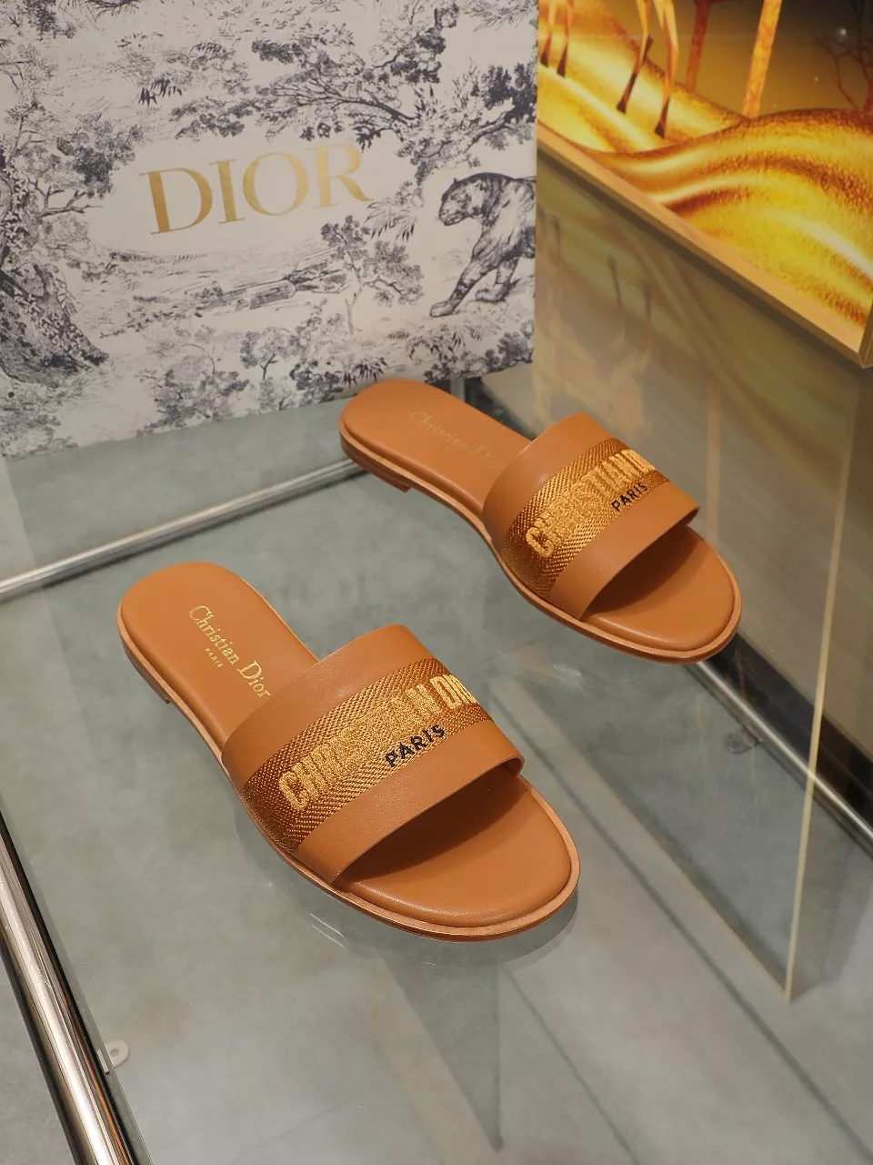 Christian Dior Slippers For Women Fashionable 6104