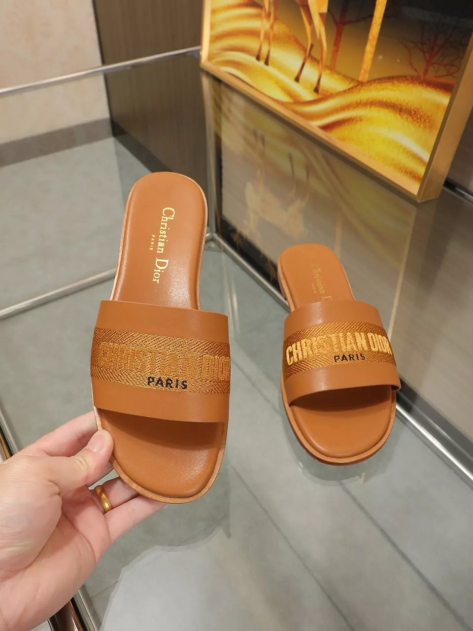 Christian Dior Slippers For Women Fashionable 6104