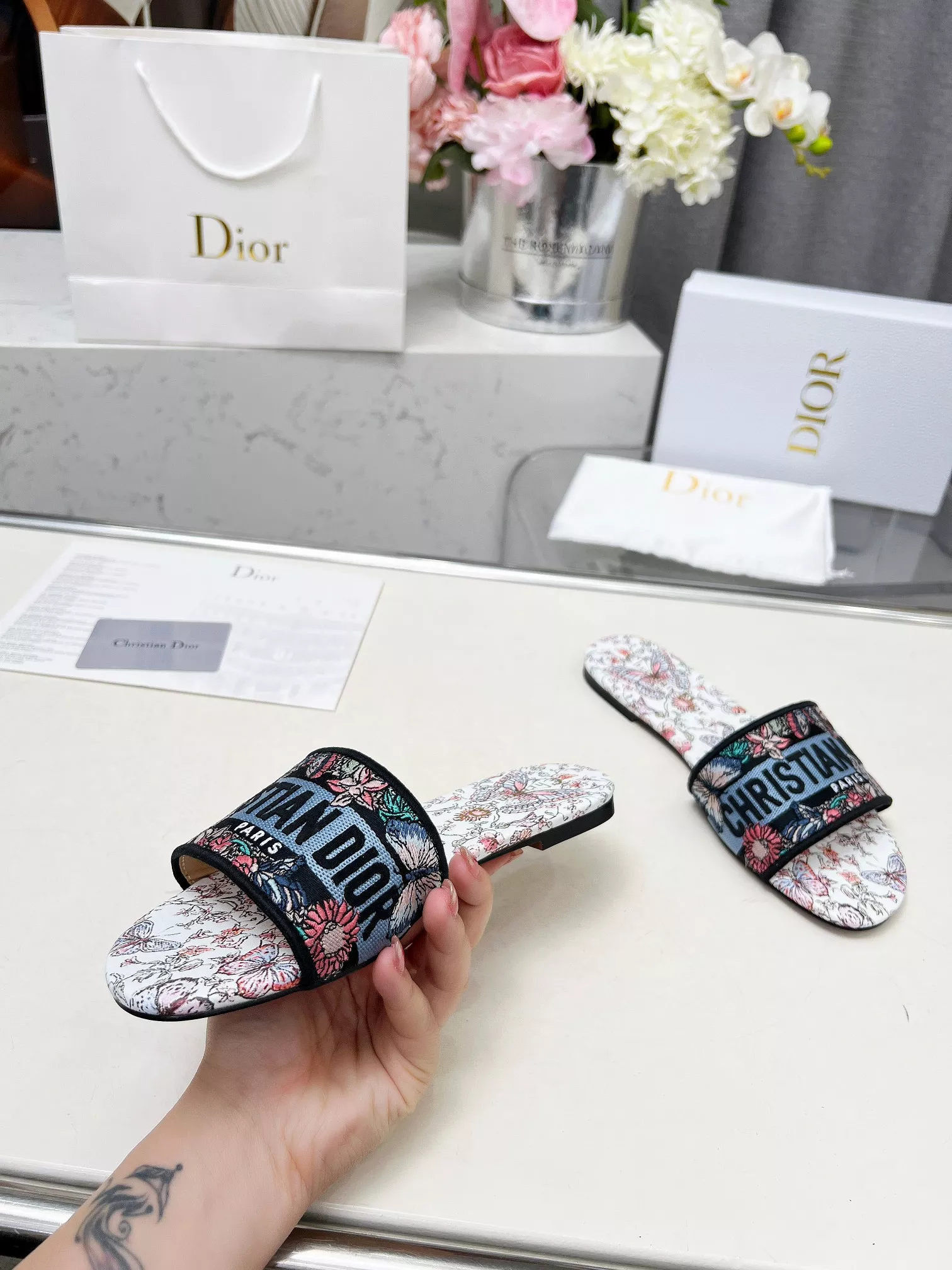 Christian Dior Slippers For Women Flexible 858