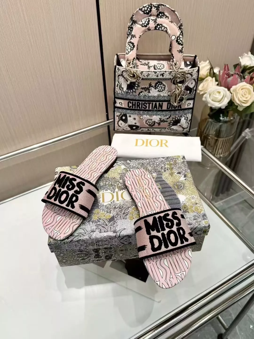 Christian Dior Slippers For Women Lightweight 5949