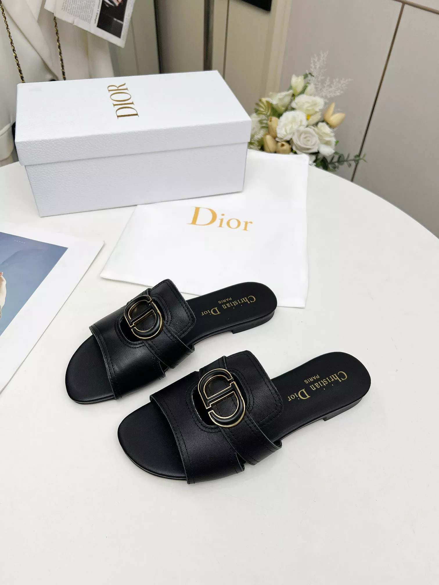 Christian Dior Slippers For Women Popular 7890