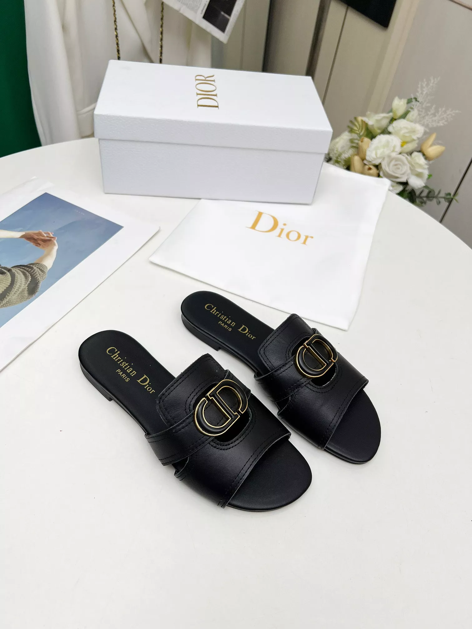 Christian Dior Slippers For Women Popular 7890