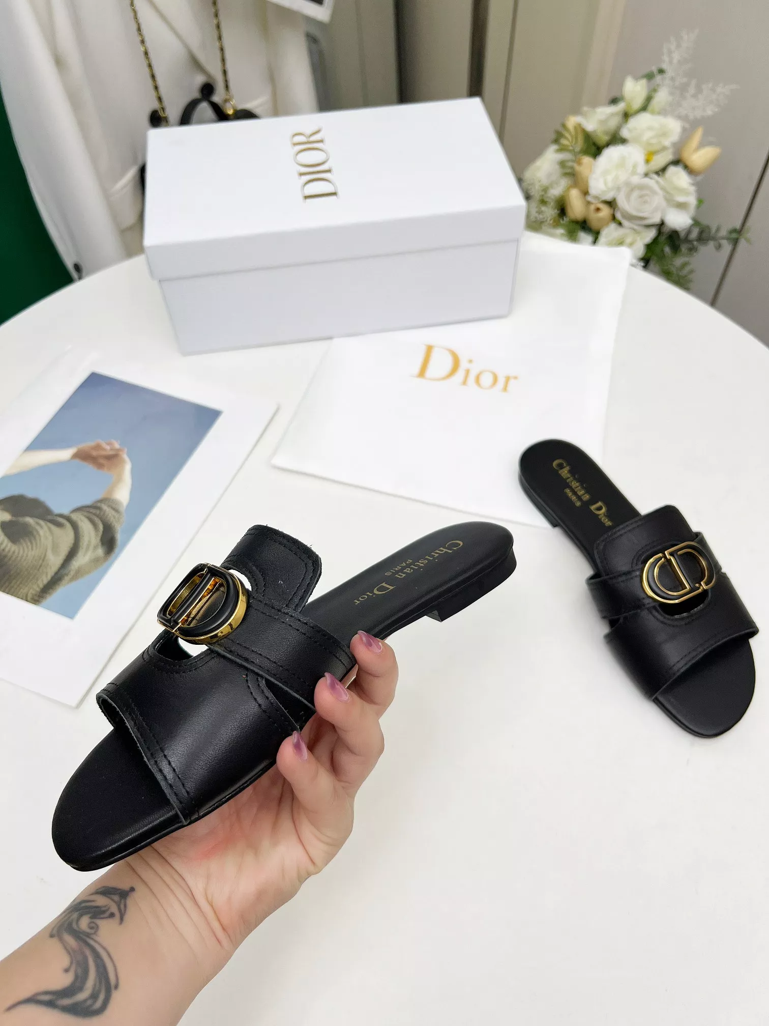 Christian Dior Slippers For Women Popular 7890