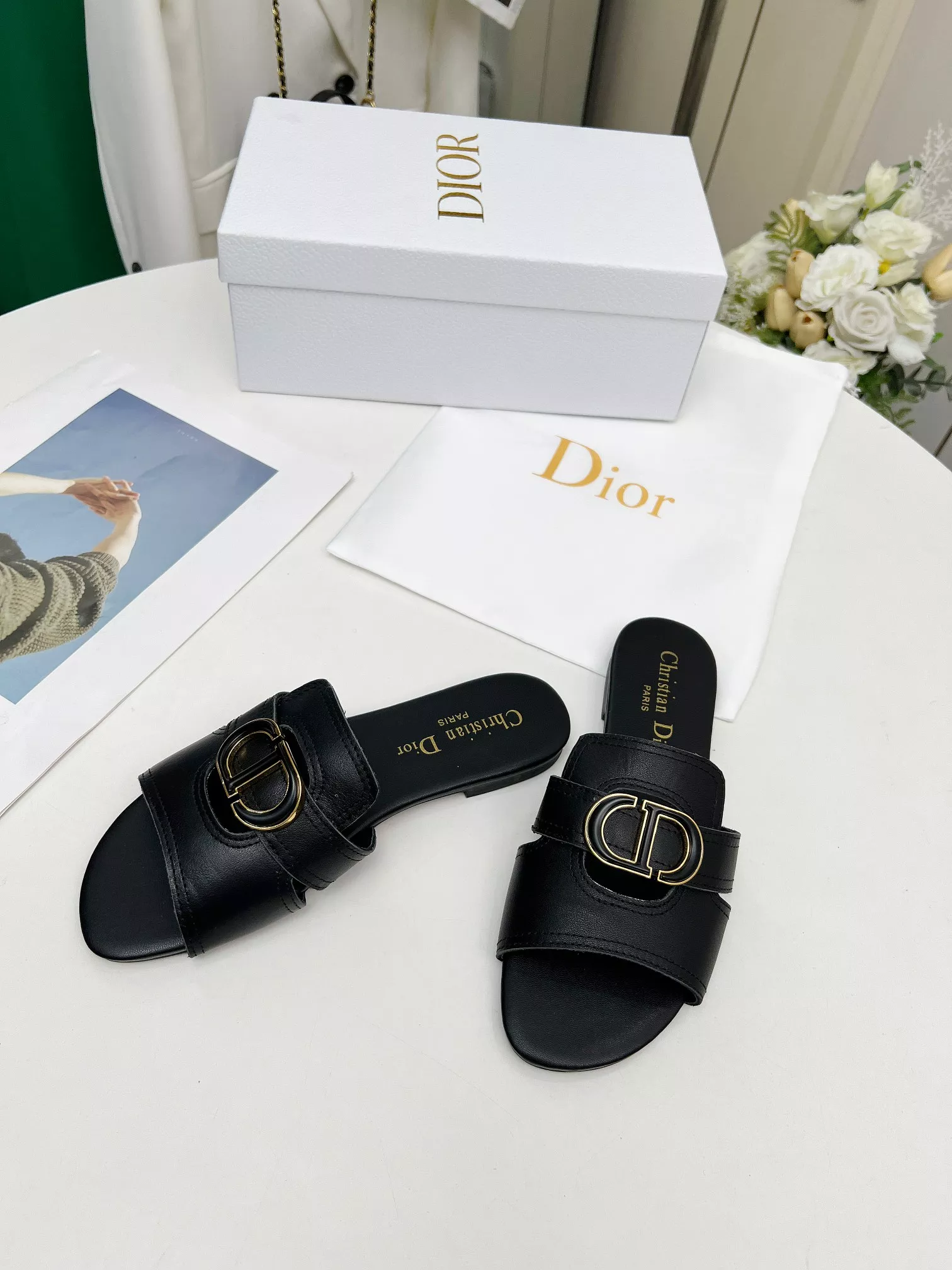 Christian Dior Slippers For Women Popular 7890