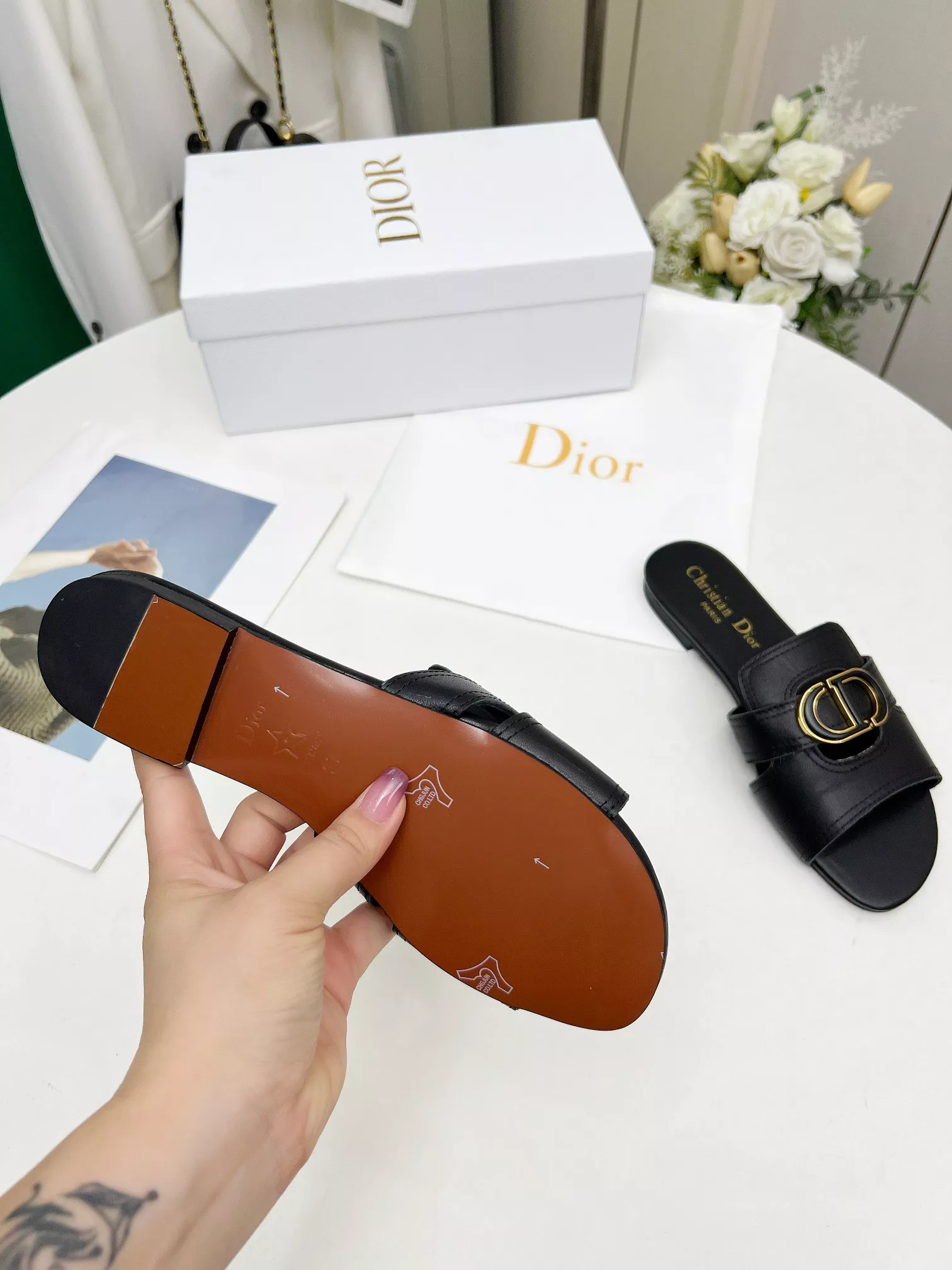 Christian Dior Slippers For Women Popular 7890