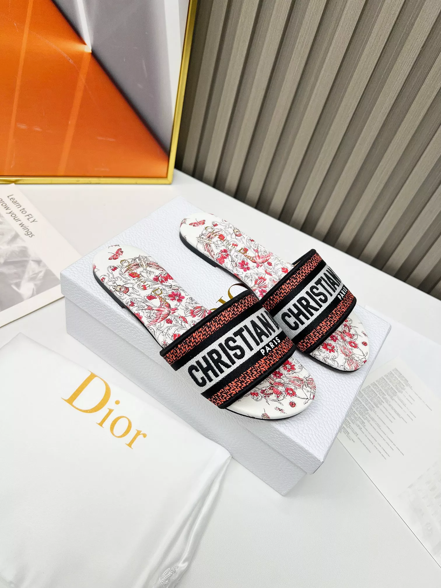 Christian Dior Slippers For Women Sleek 8444
