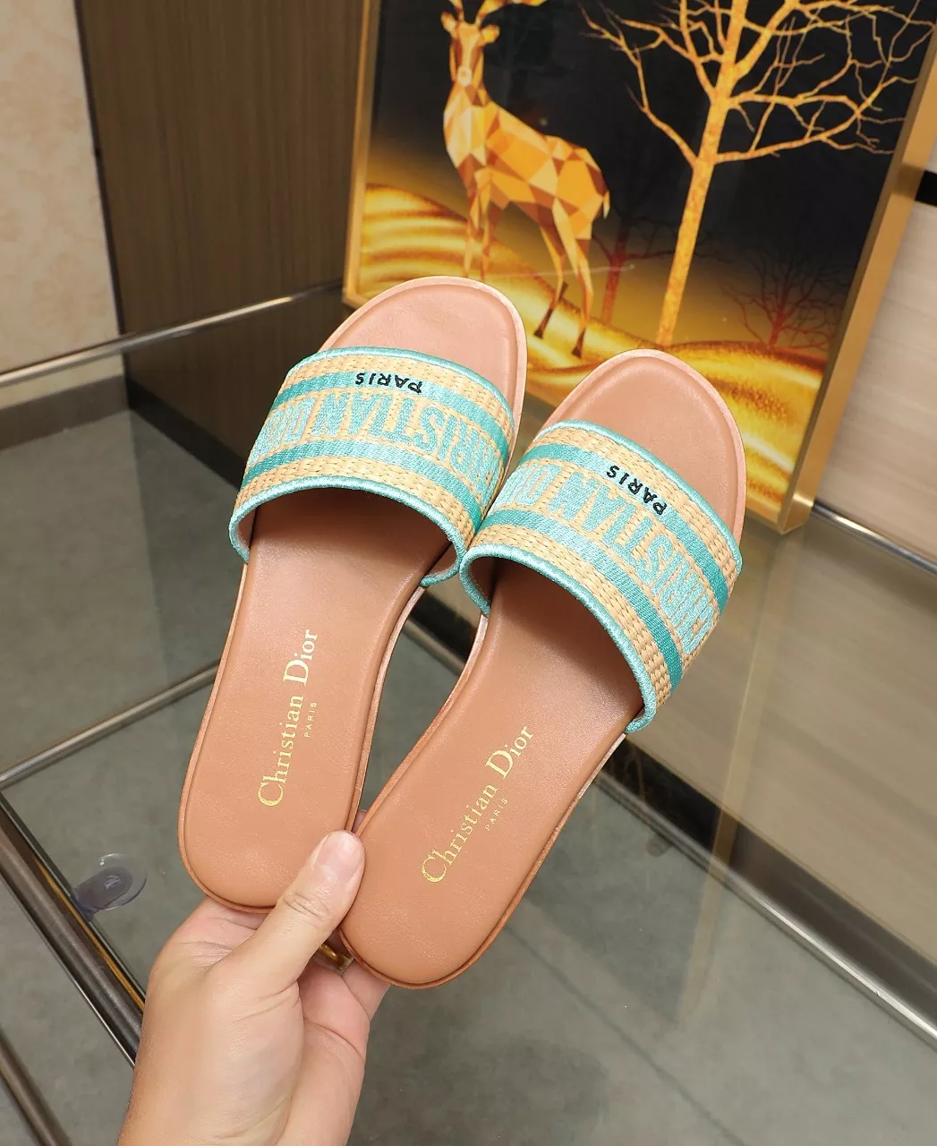 Christian Dior Slippers For Women Soft 1792