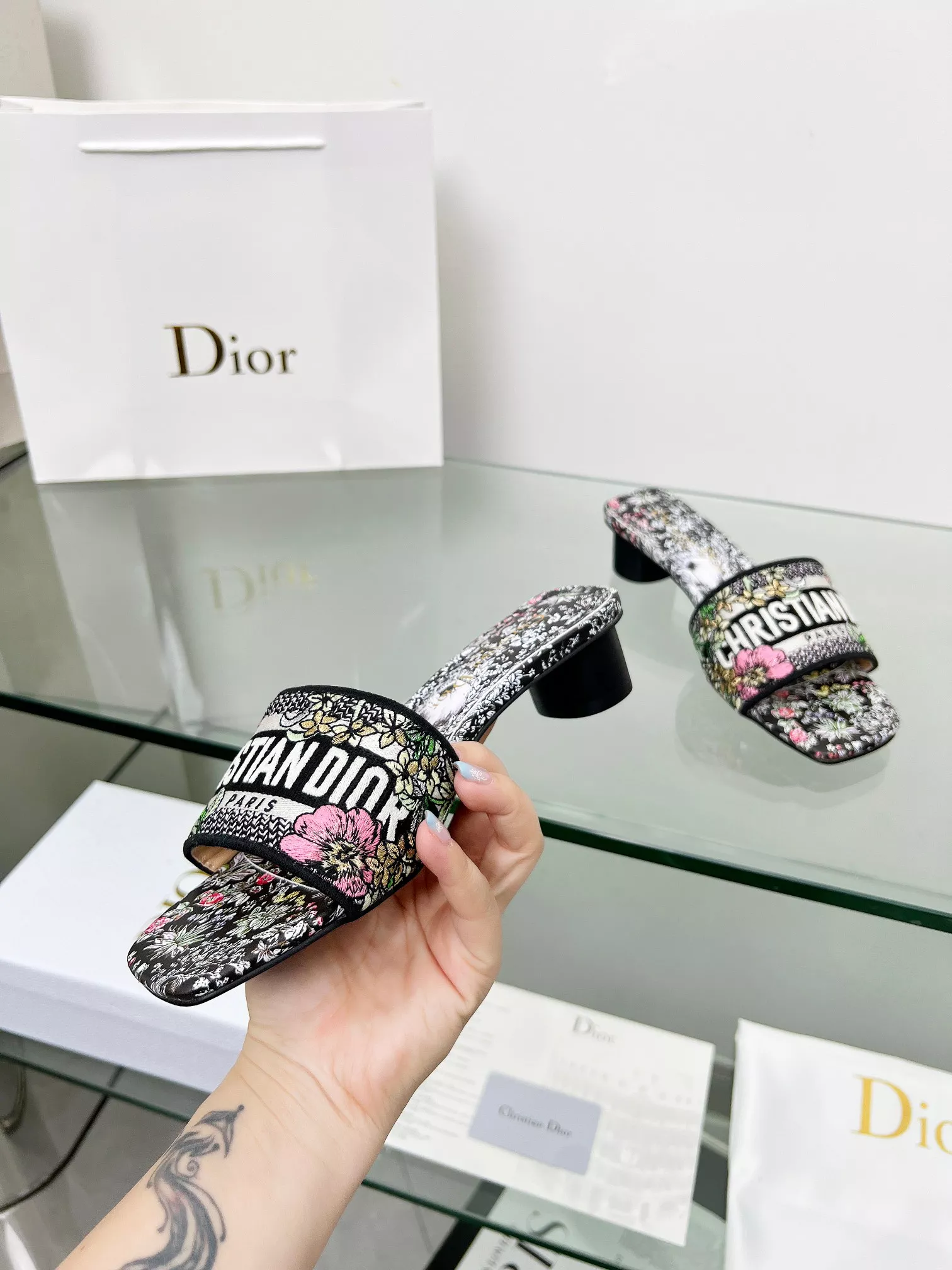 Christian Dior Slippers For Women Sophisticated 6420