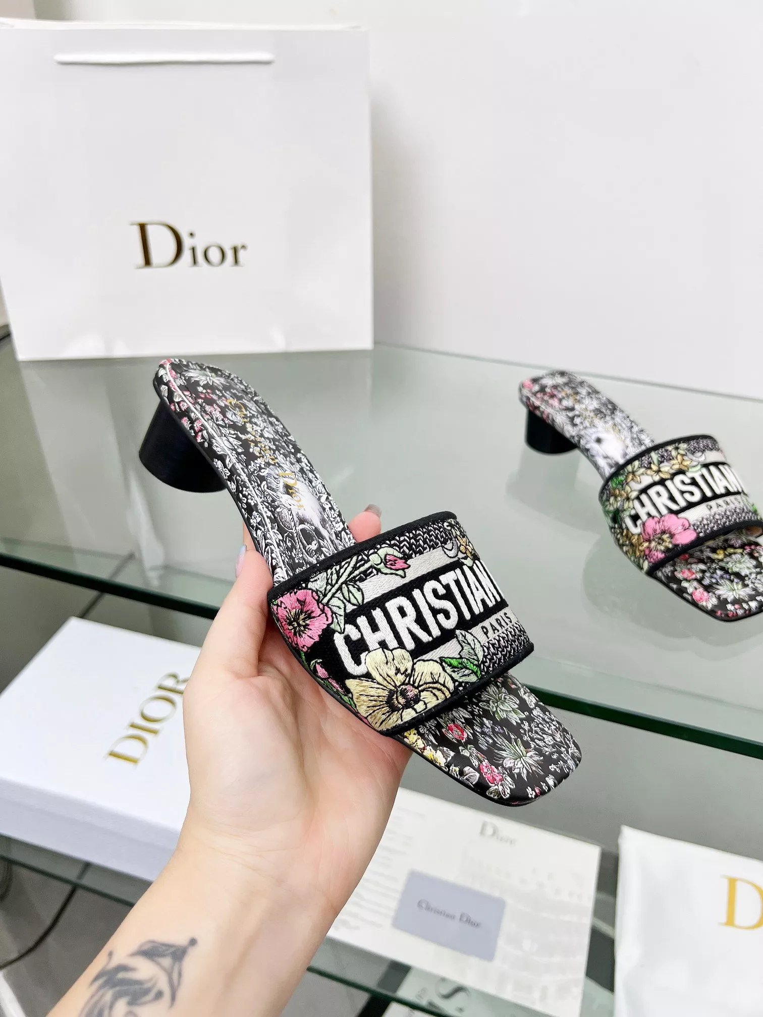 Christian Dior Slippers For Women Sophisticated 6420