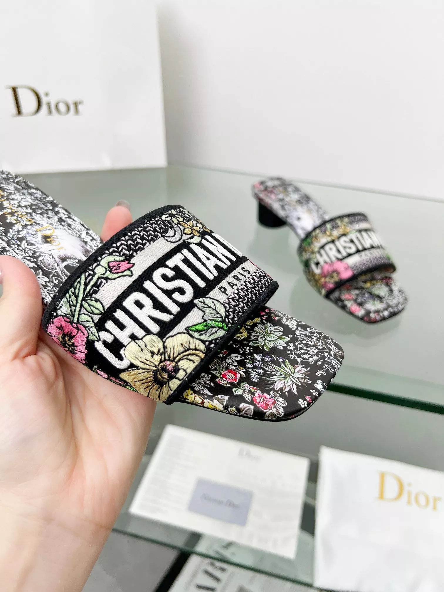 Christian Dior Slippers For Women Sophisticated 6420