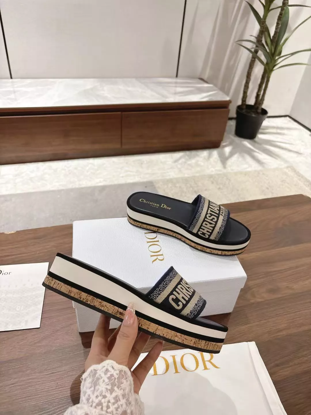 Christian Dior Slippers For Women StreetReady 1954